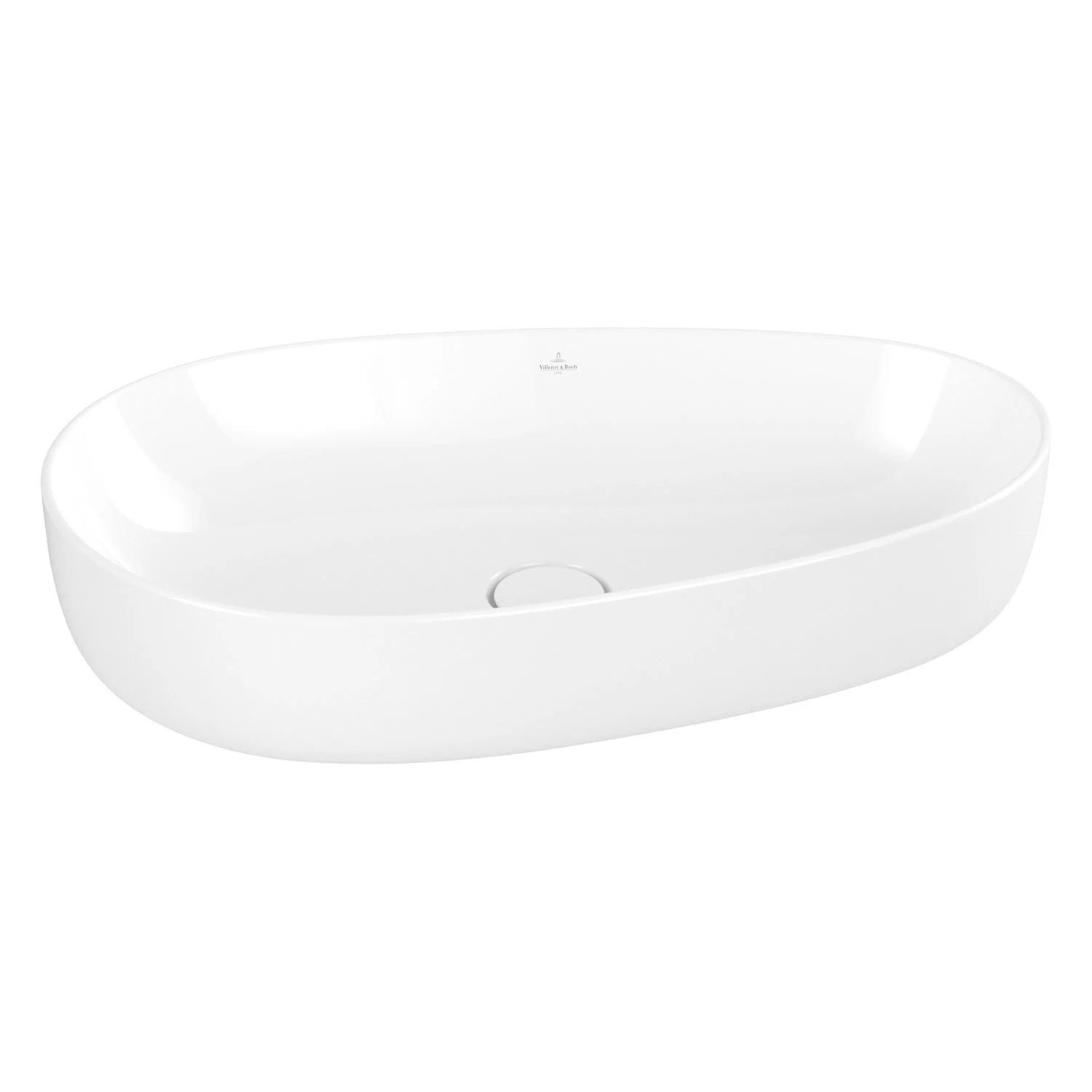 Villeroy & Boch Antao Aufsatzwaschbecken 65 x 40 cm, ohne Überlauf, ungeschliffen