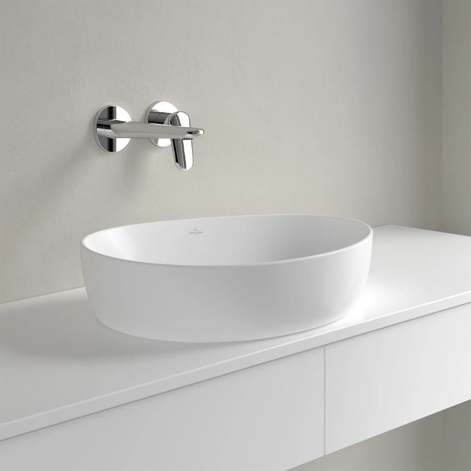 Villeroy & Boch Antao Aufsatzwaschbecken 51 x 40 cm, ohne Überlauf, ungeschliffen Bild 3