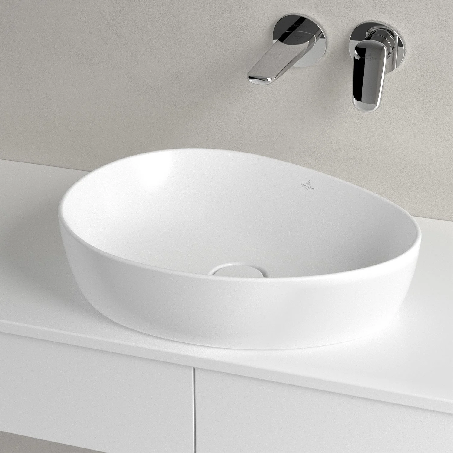 Villeroy & Boch Antao Aufsatzwaschbecken 51 x 40 cm, ohne Überlauf, ungeschliffen Bild 4