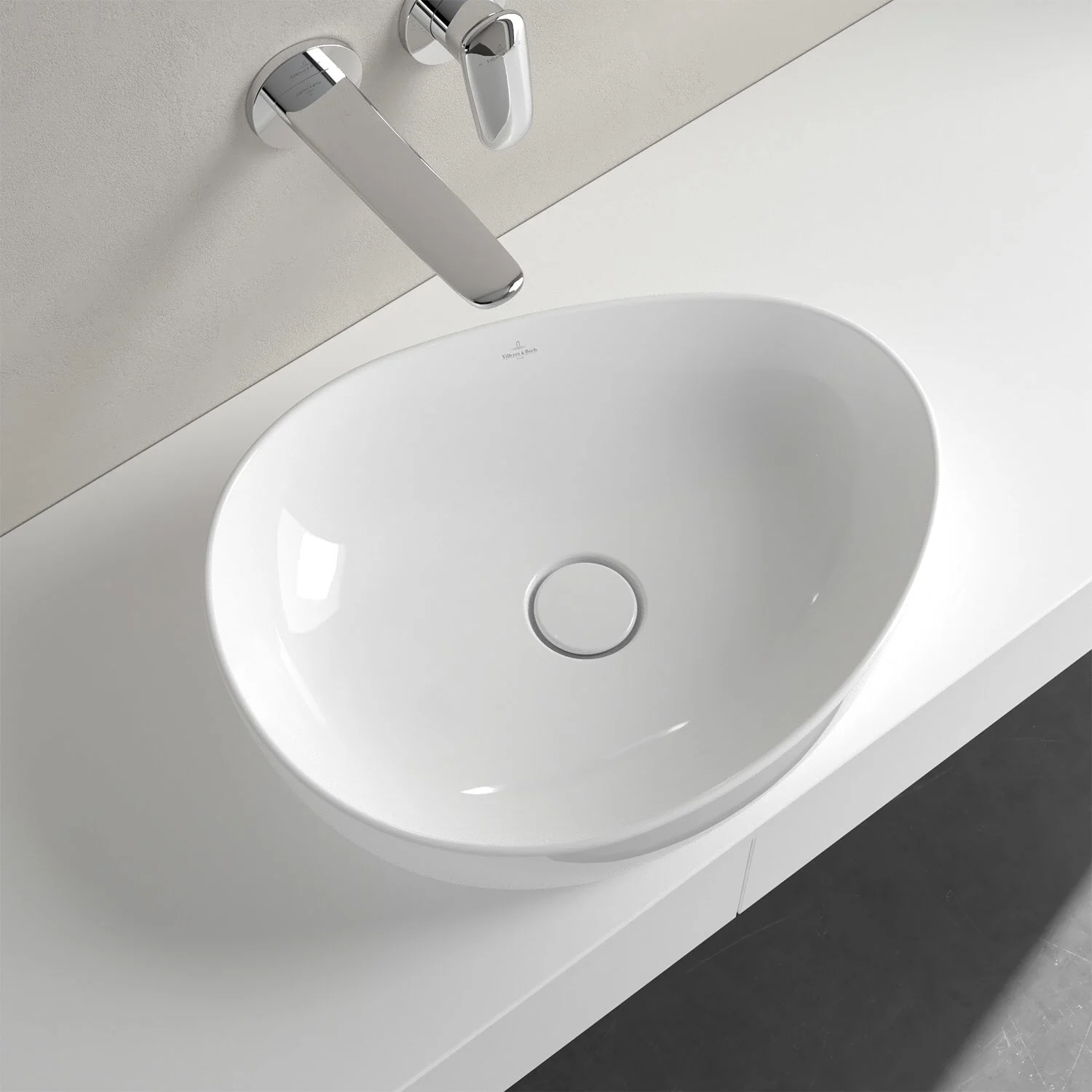 Villeroy & Boch Antao Aufsatzwaschbecken 51 x 40 cm, ohne Überlauf, ungeschliffen Bild 6