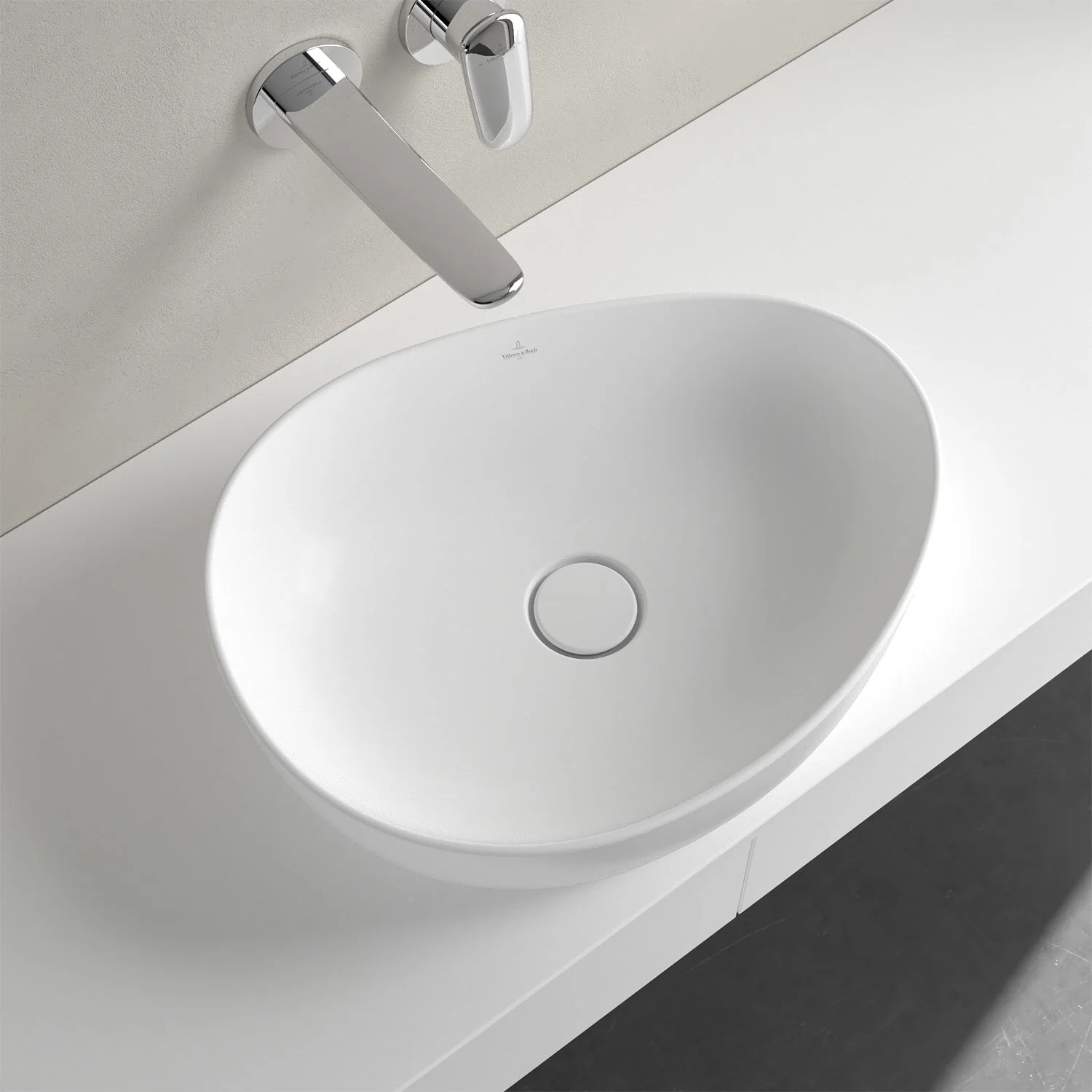 Villeroy & Boch Antao Aufsatzwaschbecken 51 x 40 cm, ohne Überlauf, ungeschliffen Bild 6