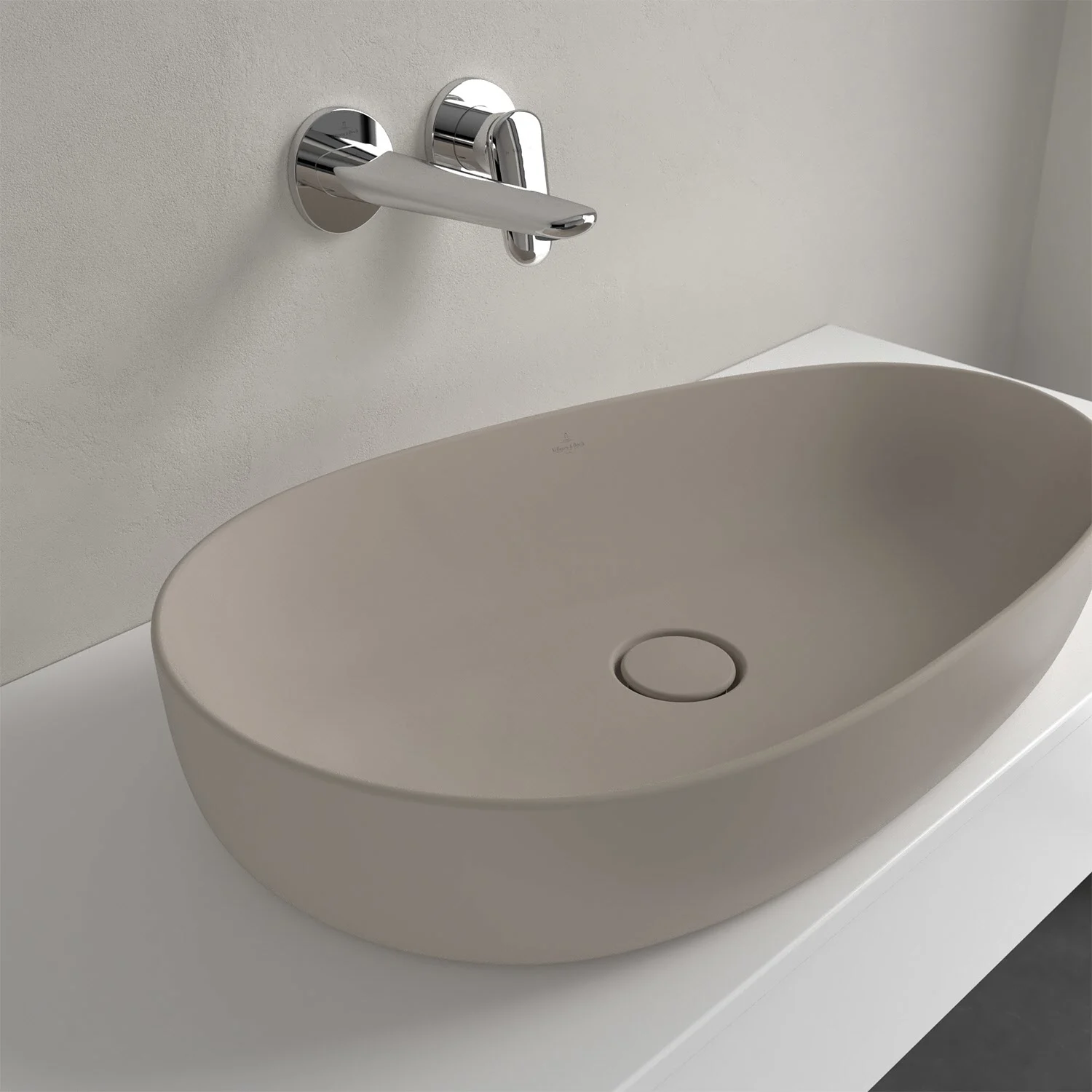Villeroy & Boch Antao Aufsatzwaschbecken 65 x 40 cm, ohne Überlauf, ungeschliffen Bild 7