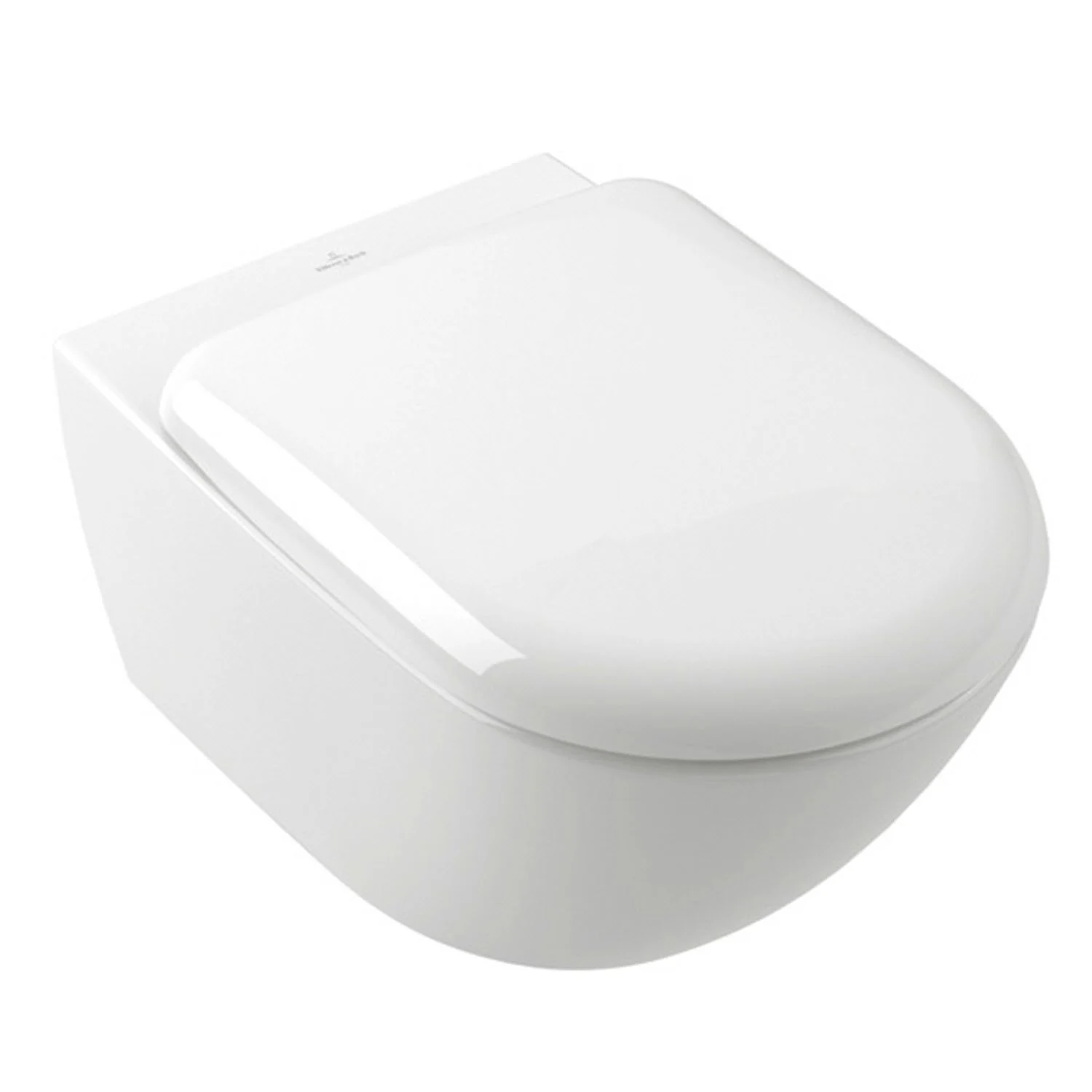 Villeroy & Boch Antao Tiefspül-WC spülrandlos, wandhängend, mit TwistFlush