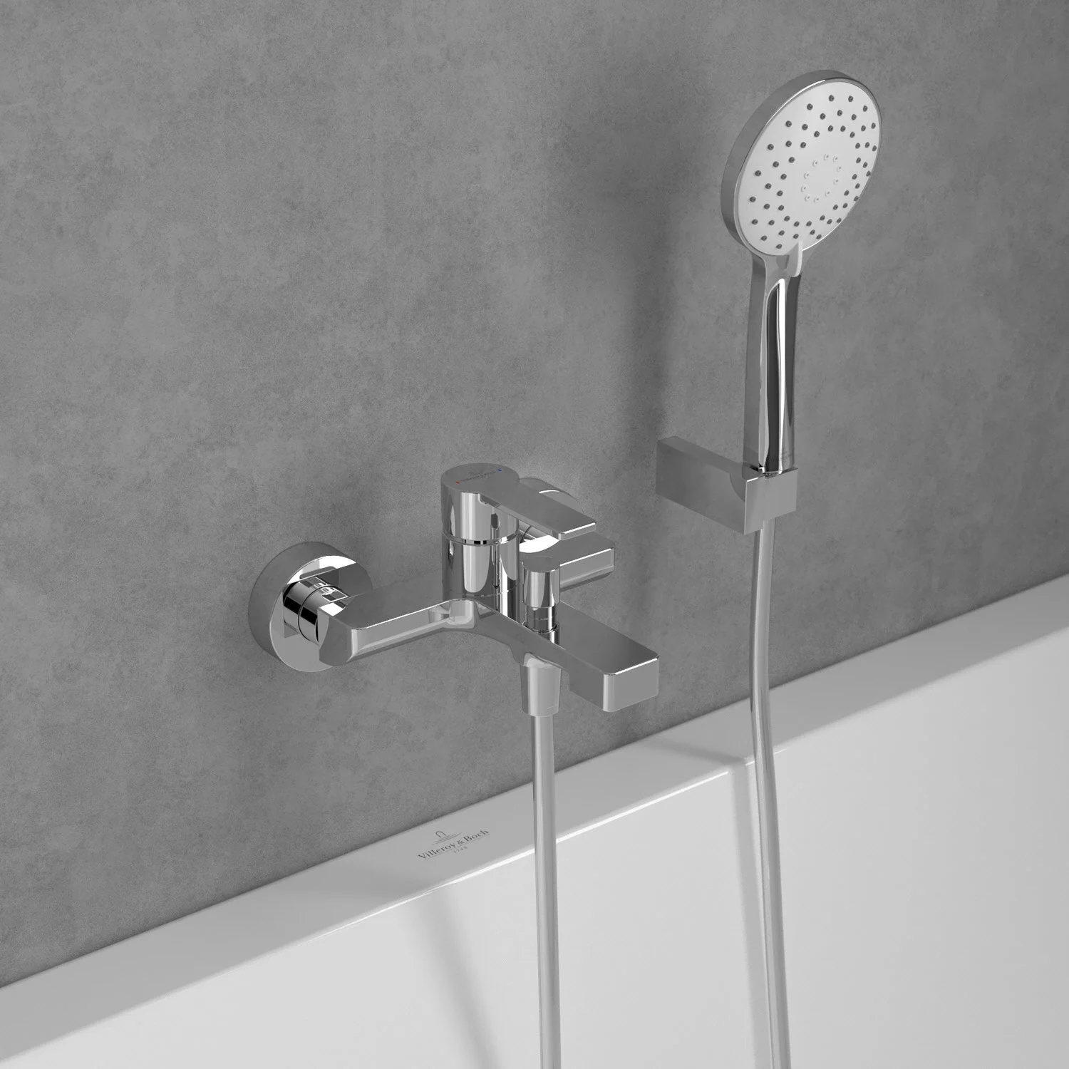 Villeroy & Boch Architectura Einhebel-Badewannenarmatur Bild 3