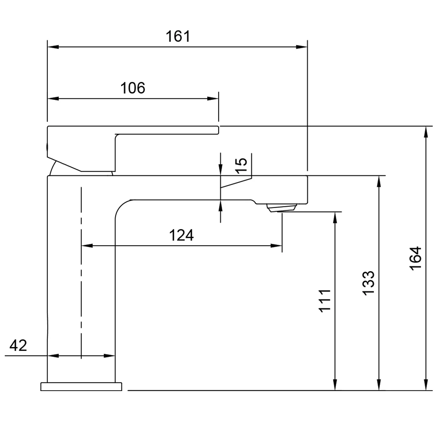Villeroy & Boch Architectura Einhebel-Waschtischarmatur Bild 5