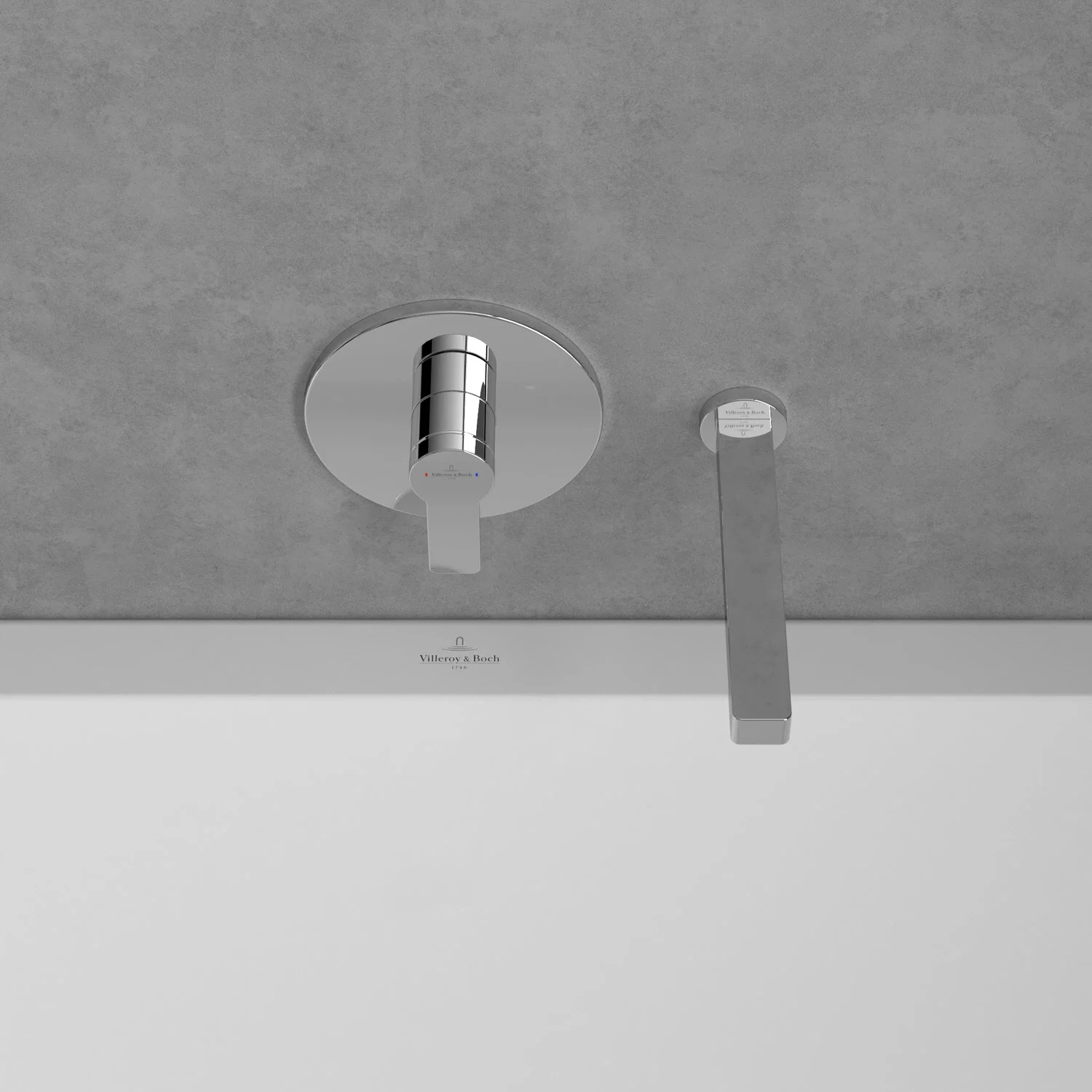 Prysznic z baterią zbliżenie, Villeroy & Boch