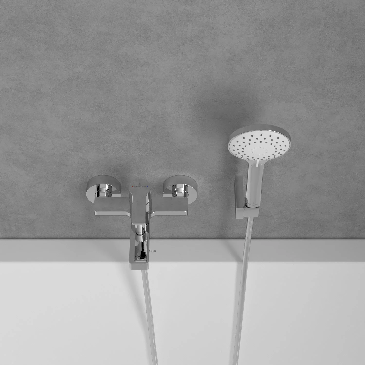 Villeroy & Boch Architectura Einhebel-Badewannenarmatur Bild 7