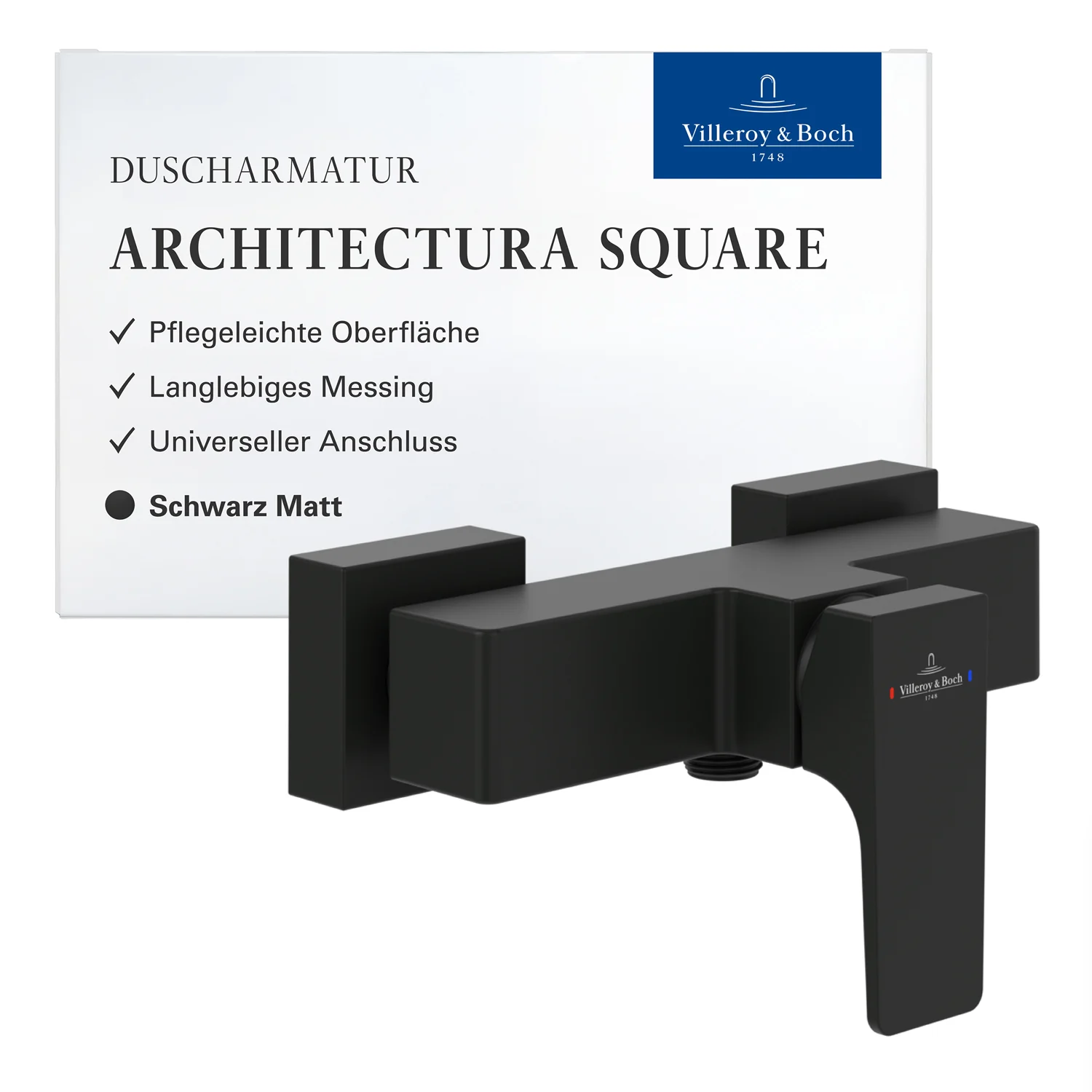 Villeroy & Boch Architectura Square Einhebel-Duscharmatur Bild 3