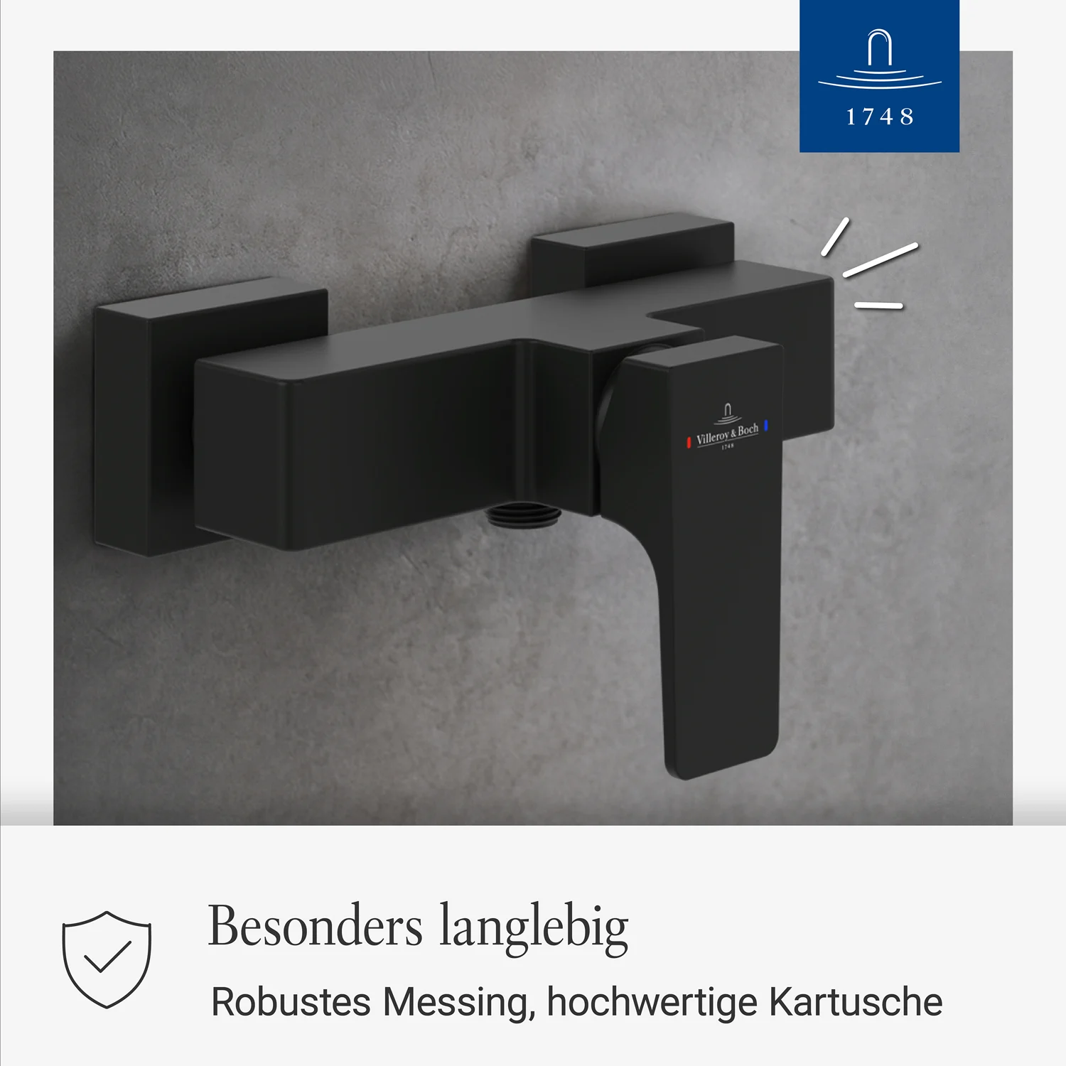 Villeroy & Boch Architectura Square Einhebel-Duscharmatur Bild 5