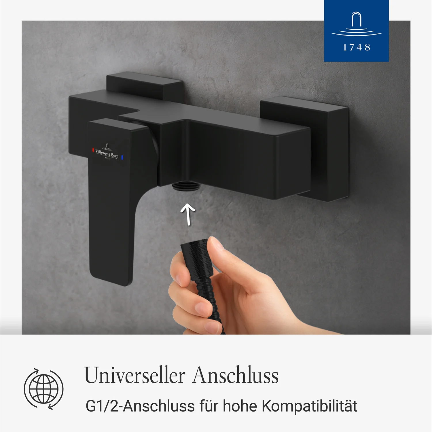 Villeroy & Boch Architectura Square Einhebel-Duscharmatur Bild 6