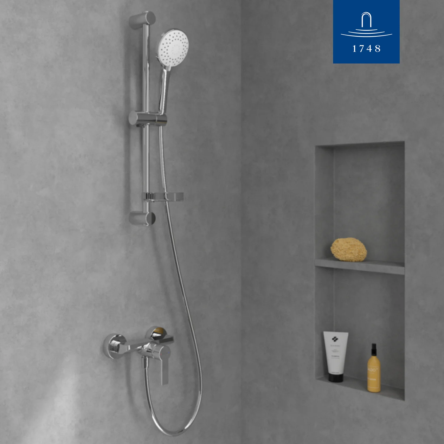 Villeroy & Boch Architectura – jednouchwytowa bateria prysznicowa Zdjęcie 4