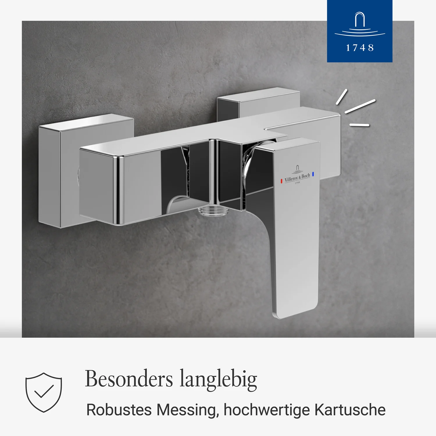 Villeroy & Boch Architectura Square Einhebel-Duscharmatur Bild 5