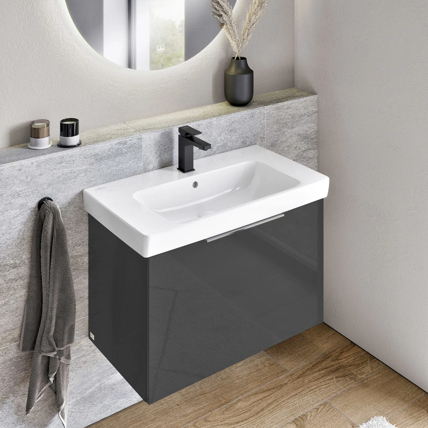 Villeroy & Boch Architectura Waschbecken 80 x 45,5 cm, mit Überlauf Bild 4