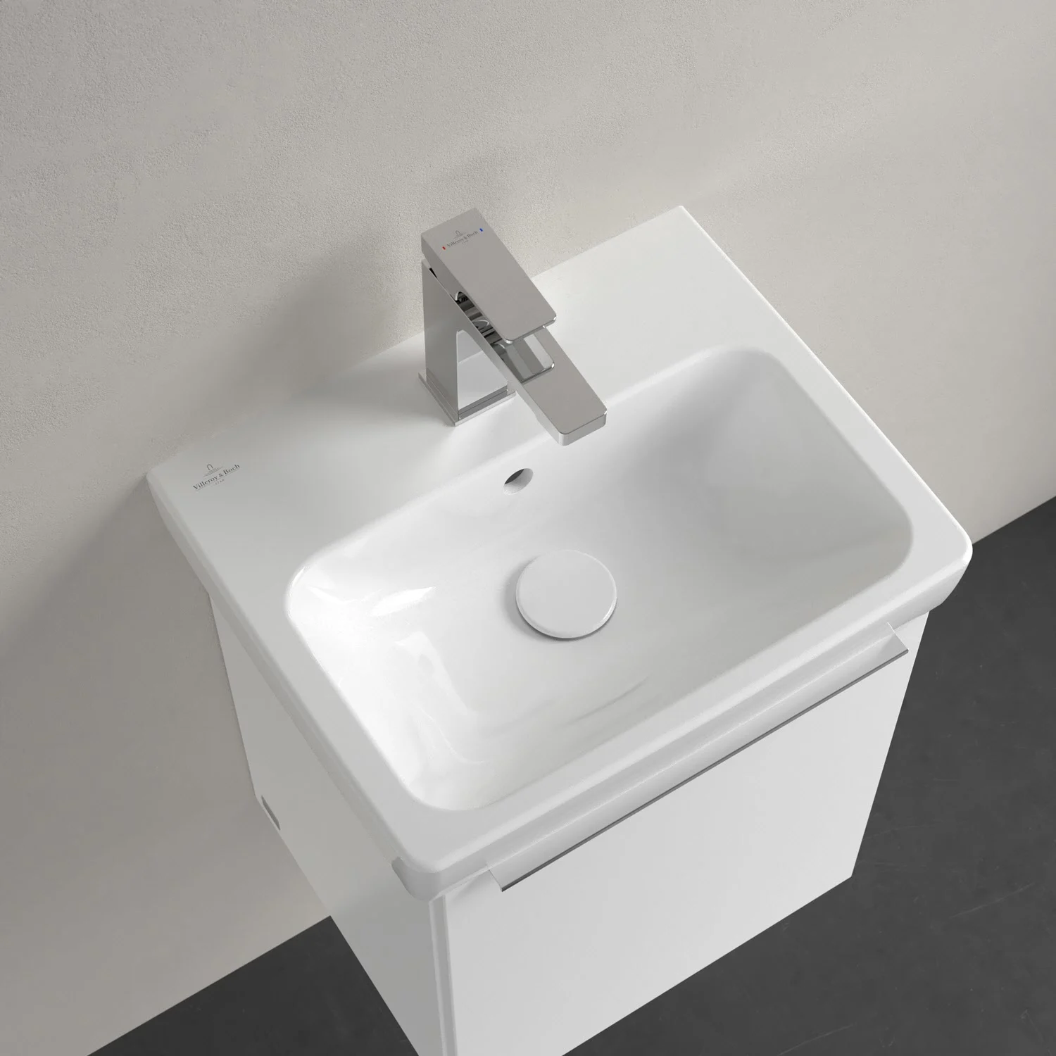 Villeroy & Boch Architectura Handwaschbecken 45 x 36,5 cm, mit Überlauf