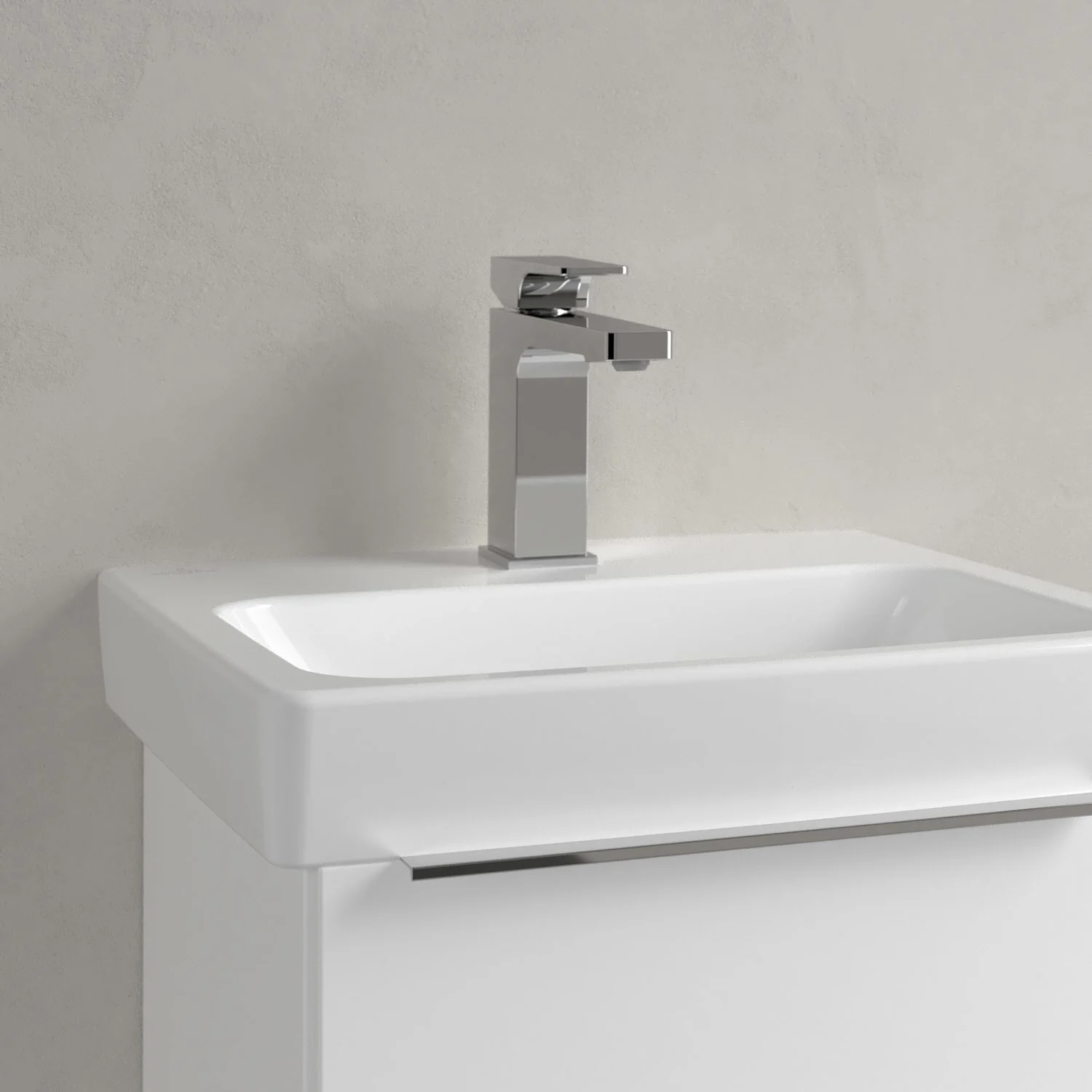 Umywalka z baterią z boku, Villeroy & Boch