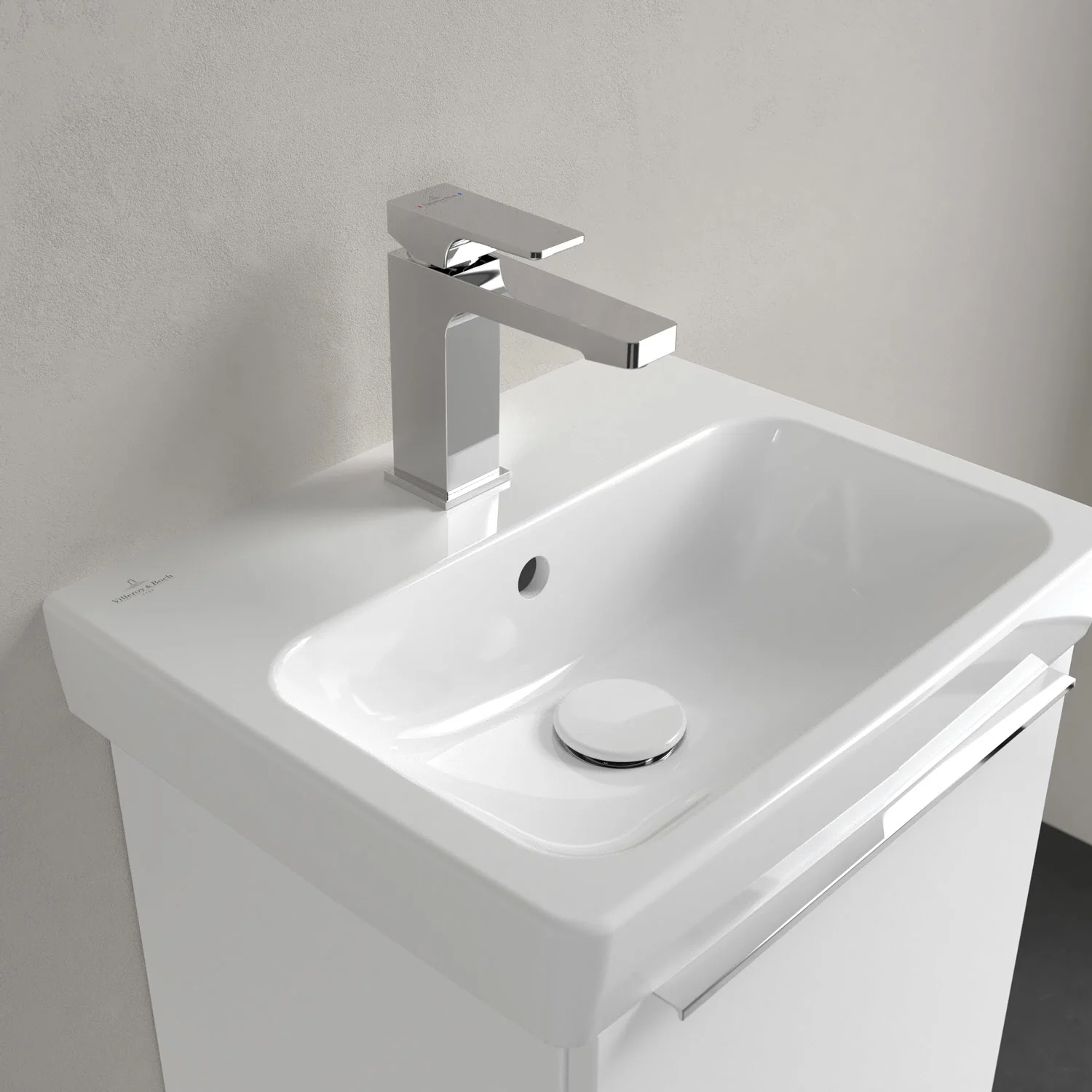 Villeroy & Boch Architectura Handwaschbecken 45 x 36,5 cm, mit Überlauf Bild 6