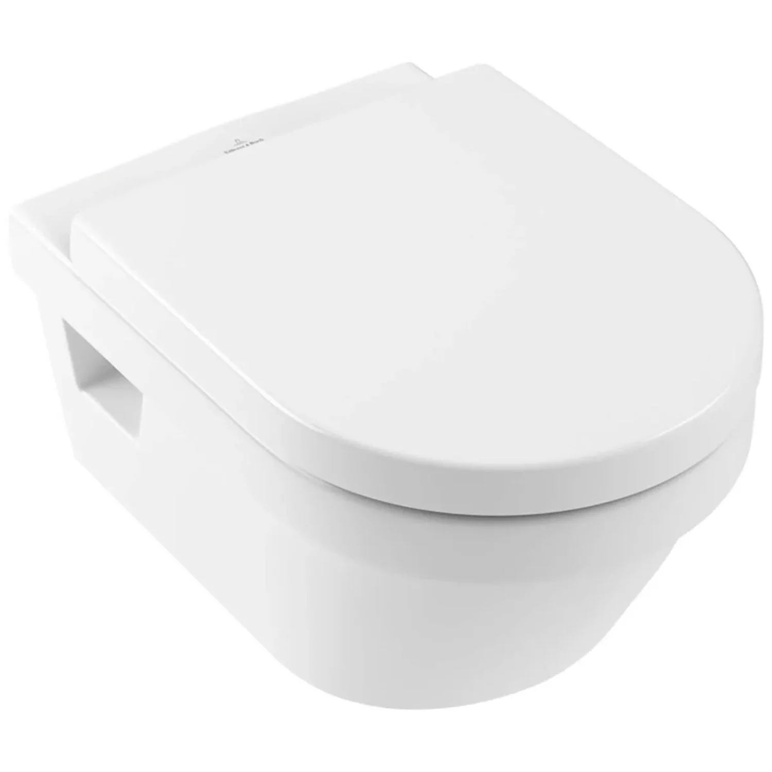 Villeroy & Boch Architectura WC-Set Direct Flush, mit Vorwandelement und Betätigungsplatte Bild 2