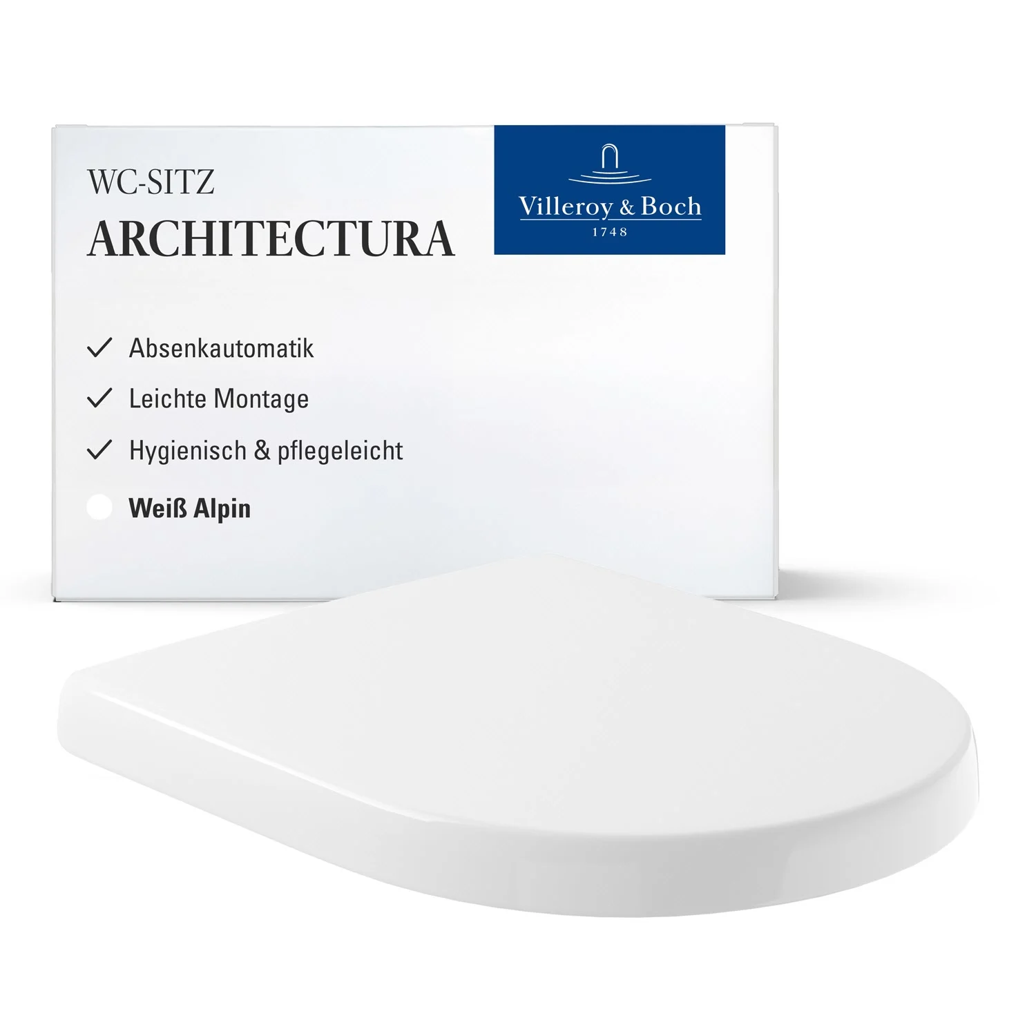 Villeroy & Boch Architectura WC-Sitz mit Quick-Release und Softclose Bild 2