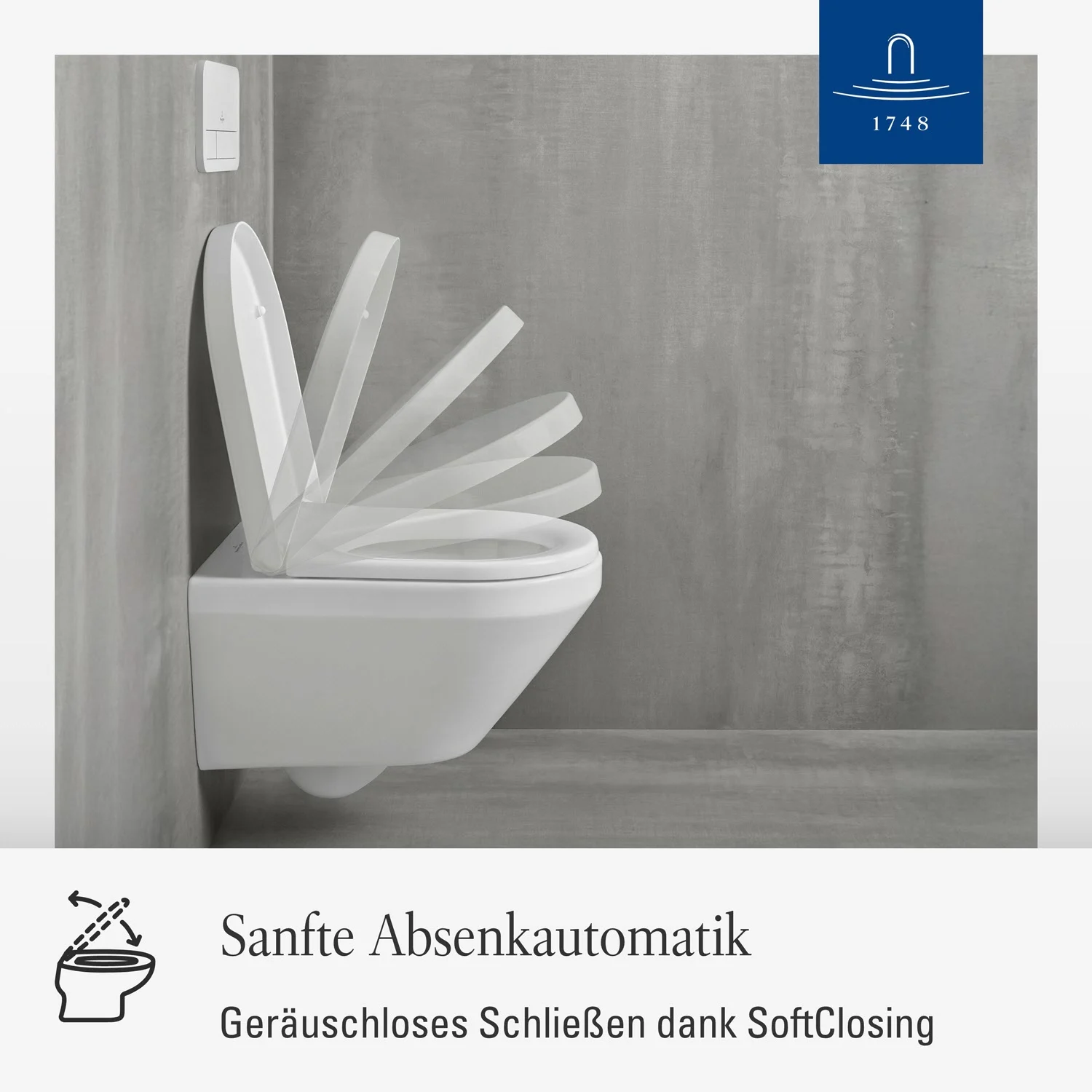 Villeroy & Boch Architectura WC-Sitz mit Quick-Release und Softclose Bild 5
