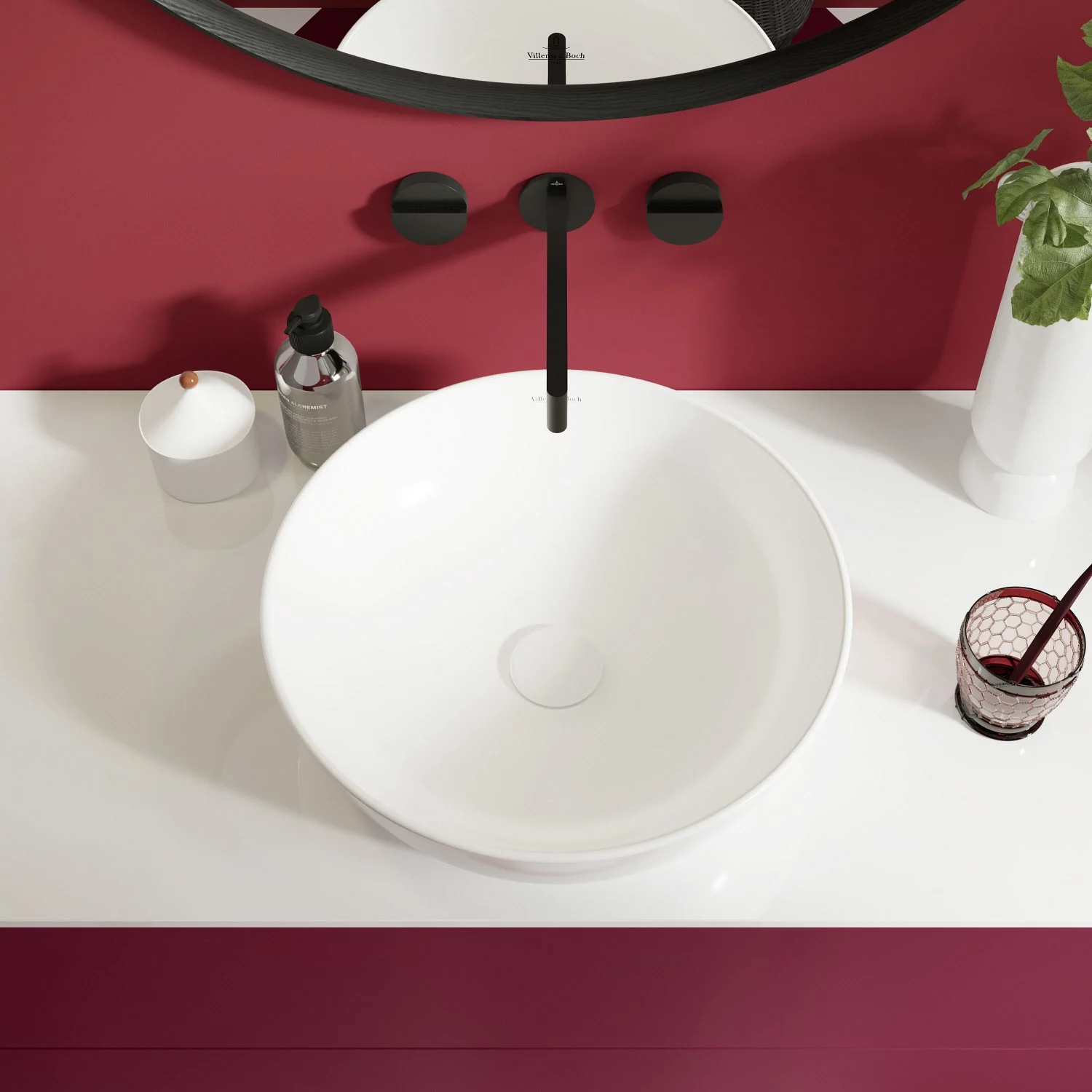 Villeroy & Boch Artis Aufsatzwaschtisch, rund Bild 3