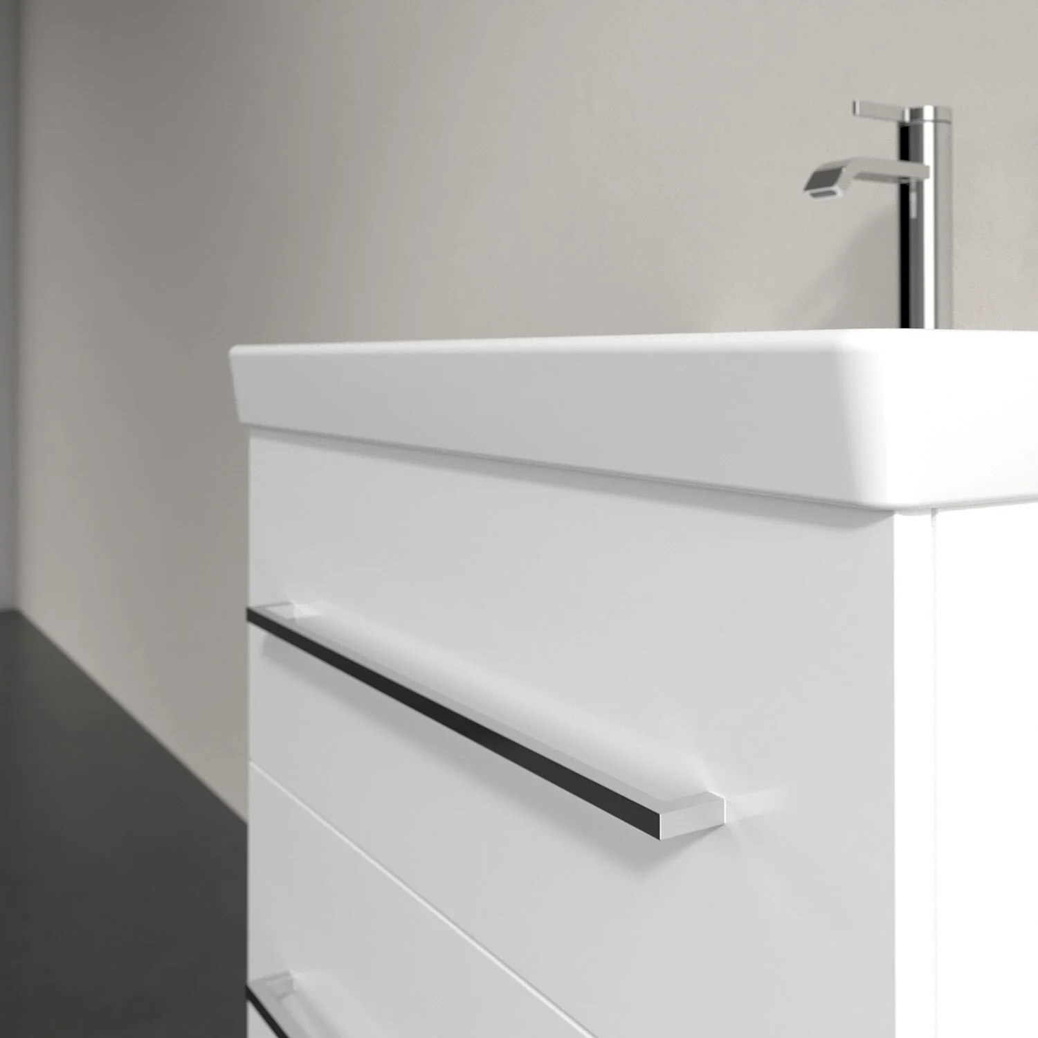 Villeroy & Boch Avento Waschtischunterschrank 62,6 x 51,4 cm, 2 Auszüge Bild 3