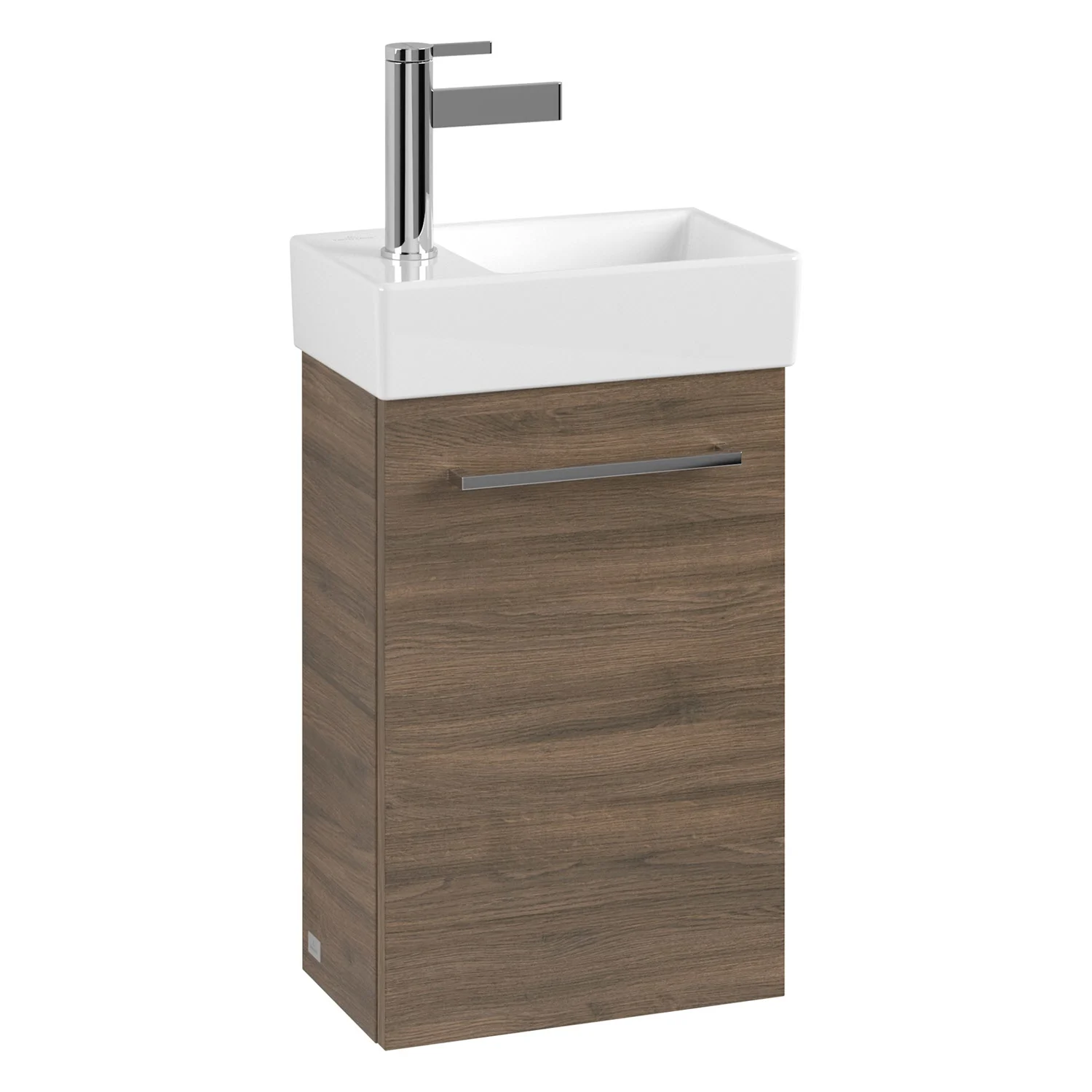 Umywalka Villeroy & Boch Avento z szafką podumywalkową 36 cm, 1 drzwiczka, zawias po prawej stronie Zdjęcie 2