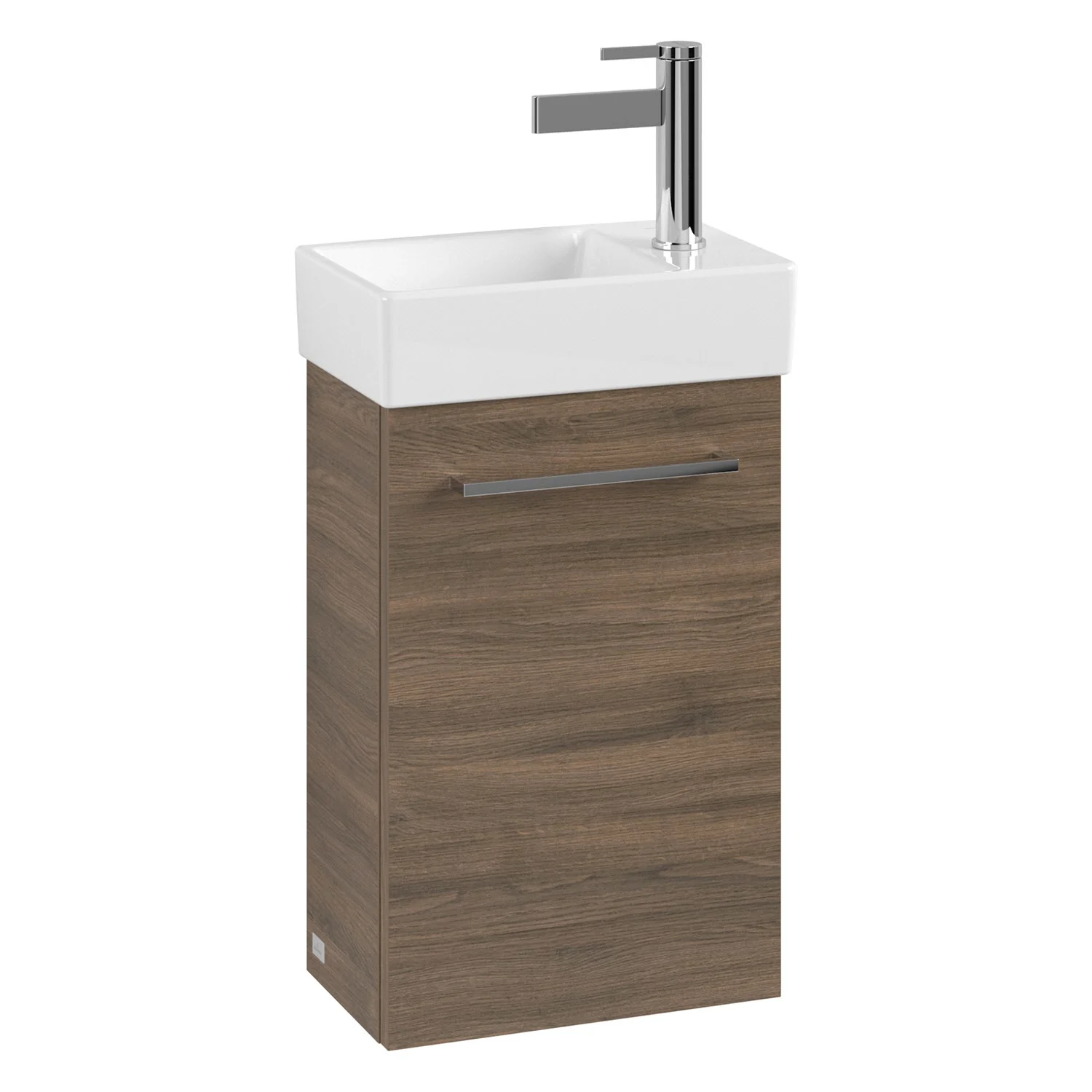 Umywalka Villeroy & Boch Avento z szafką podumywalkową 36 cm, 1 drzwiczka, zawias po prawej stronie Zdjęcie 2