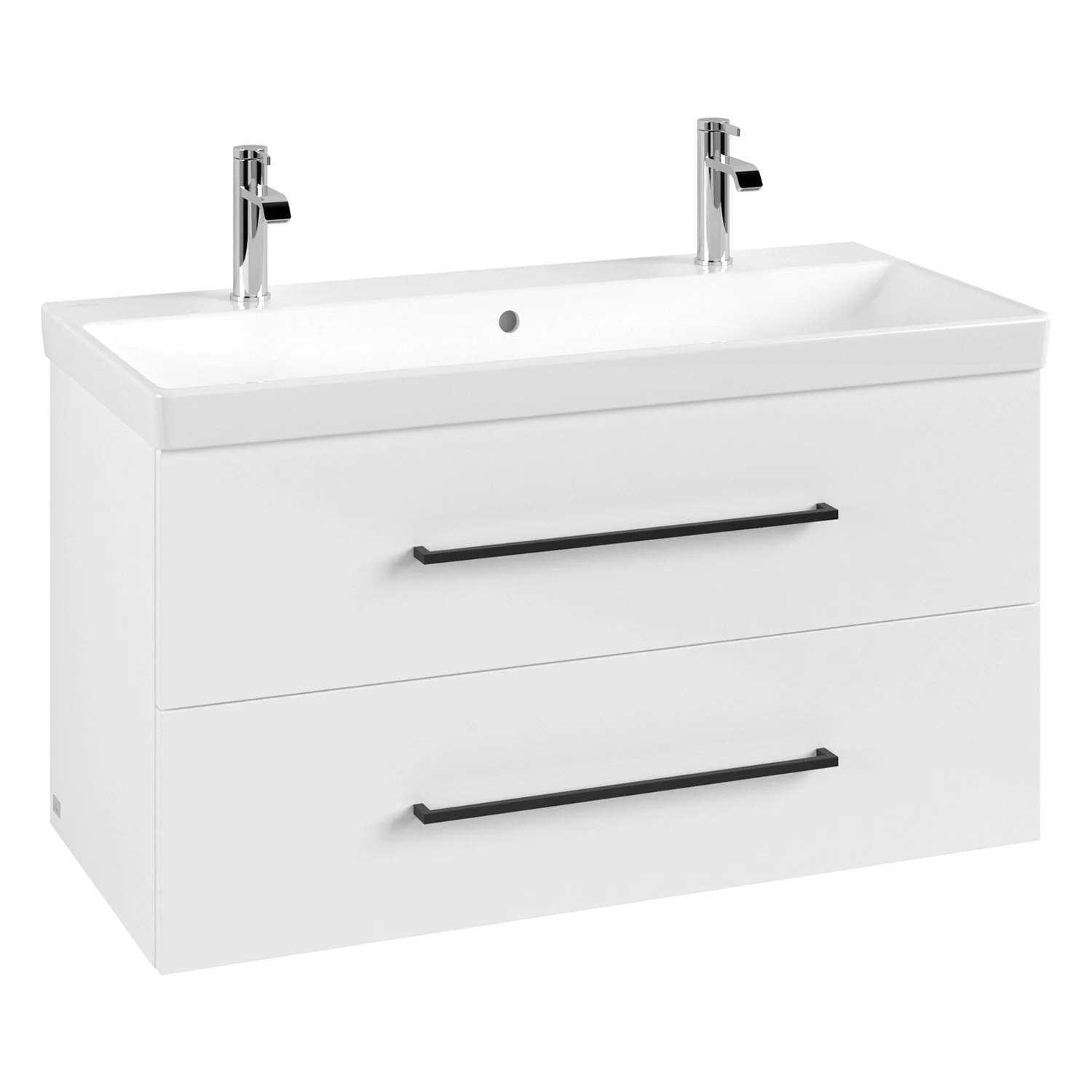 Umywalka Villeroy & Boch Avento z szafką podumywalkową 100 cm, 2 szuflady Zdjęcie 2