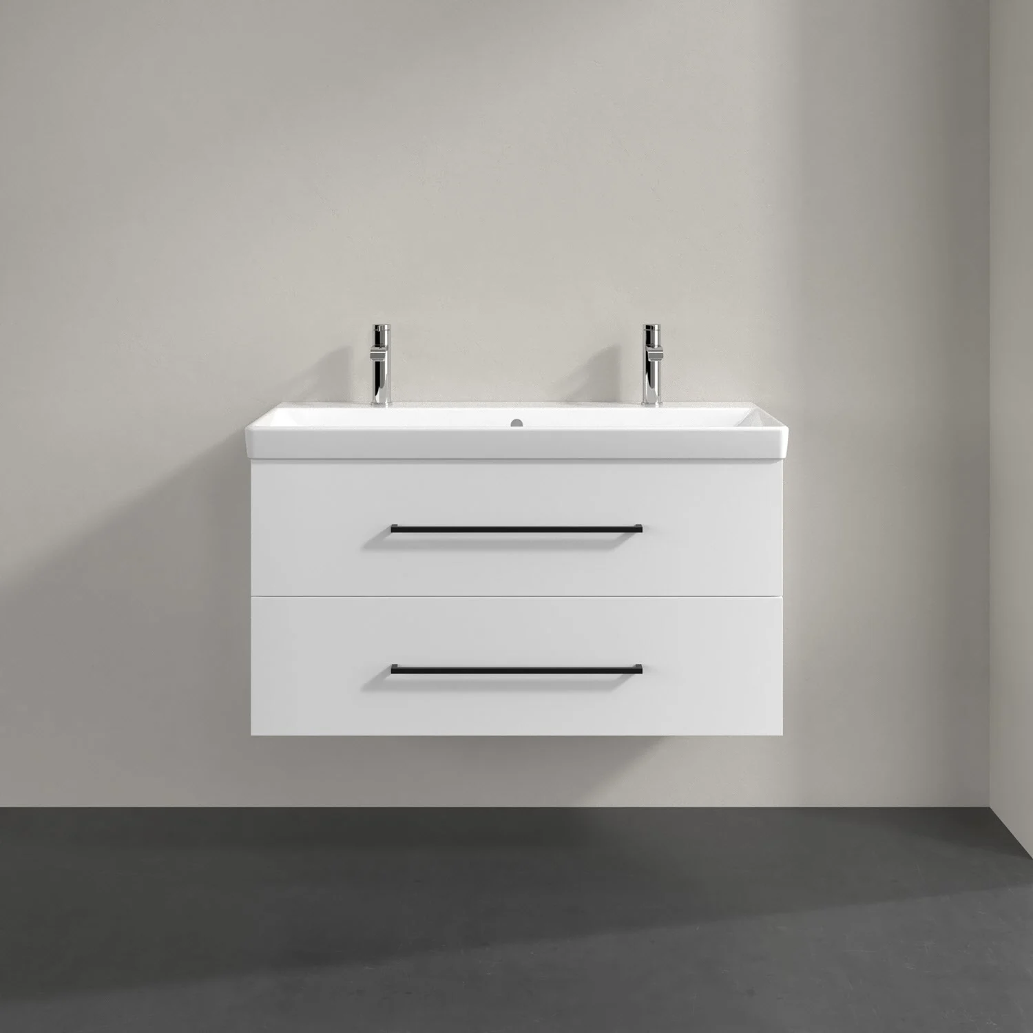 Umywalka Villeroy & Boch Avento z szafką podumywalkową 100 cm, 2 szuflady Zdjęcie 7
