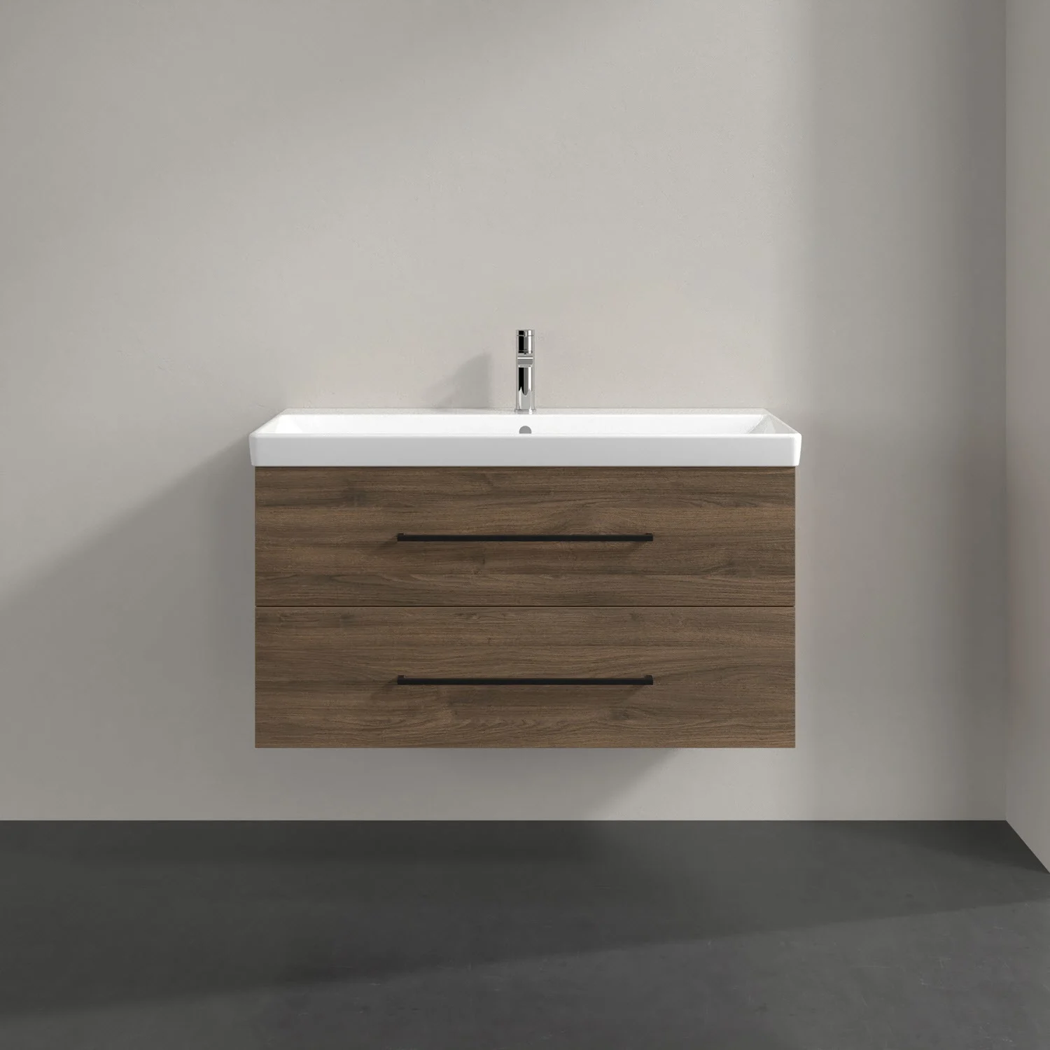 Umywalka Villeroy & Boch Avento z szafką podumywalkową 100 cm, 2 szuflady Zdjęcie 7
