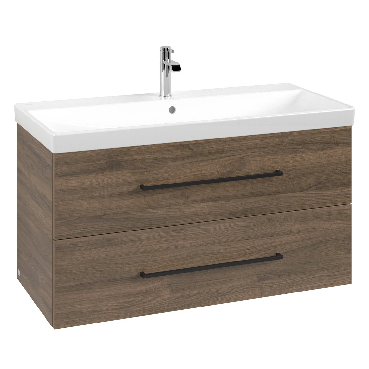 Umywalka Villeroy & Boch Avento z szafką podumywalkową 100 cm, 2 szuflady Zdjęcie 2