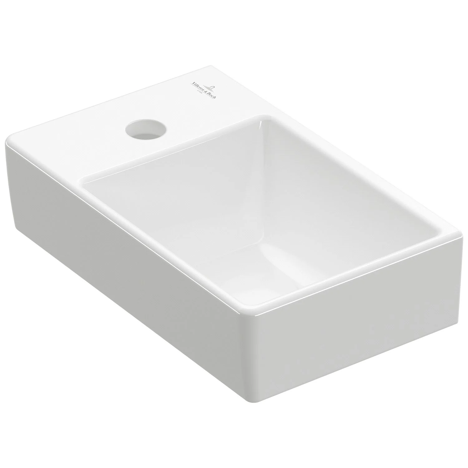 Villeroy & Boch Avento Handwaschbecken 36 x 22 cm, Becken rechts, ohne Überlauf Bild 2