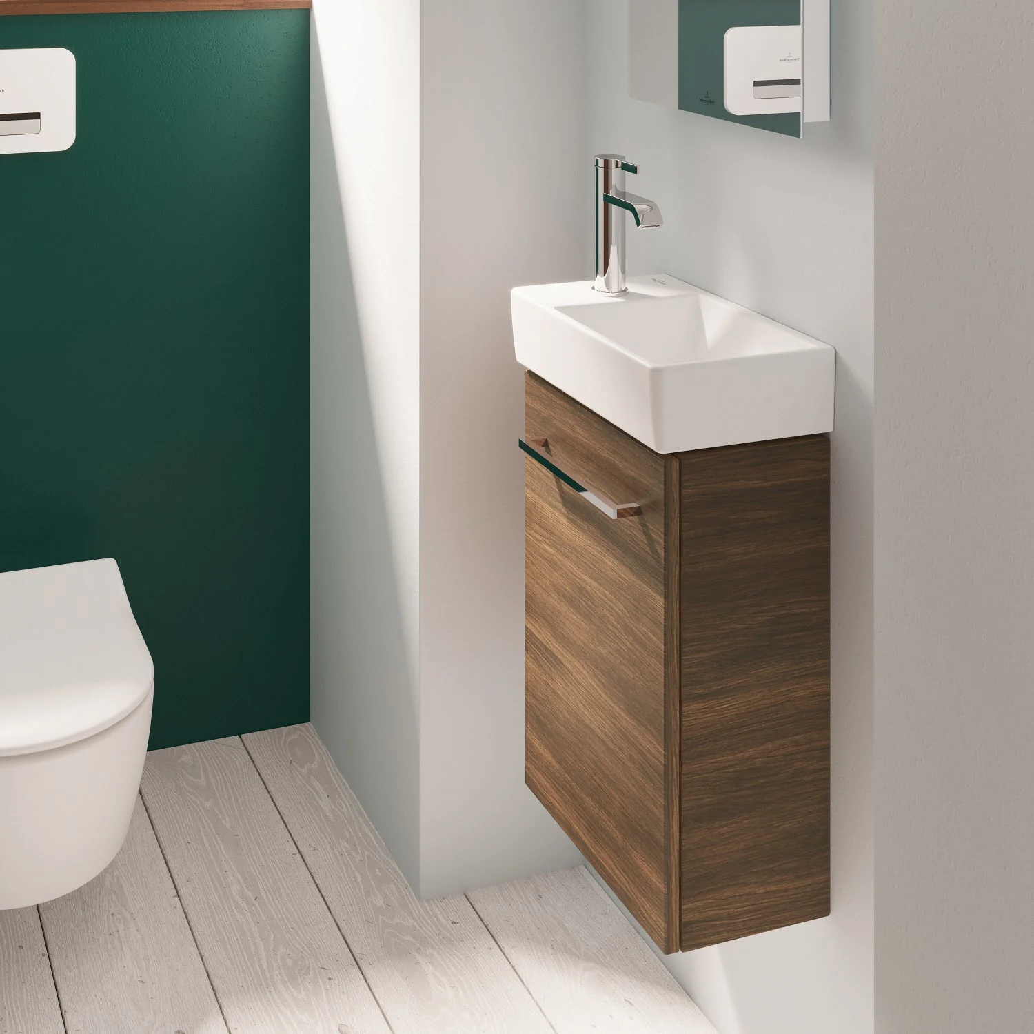 Villeroy & Boch Avento Handwaschbecken 36 x 22 cm, Becken rechts, ohne Überlauf Bild 7