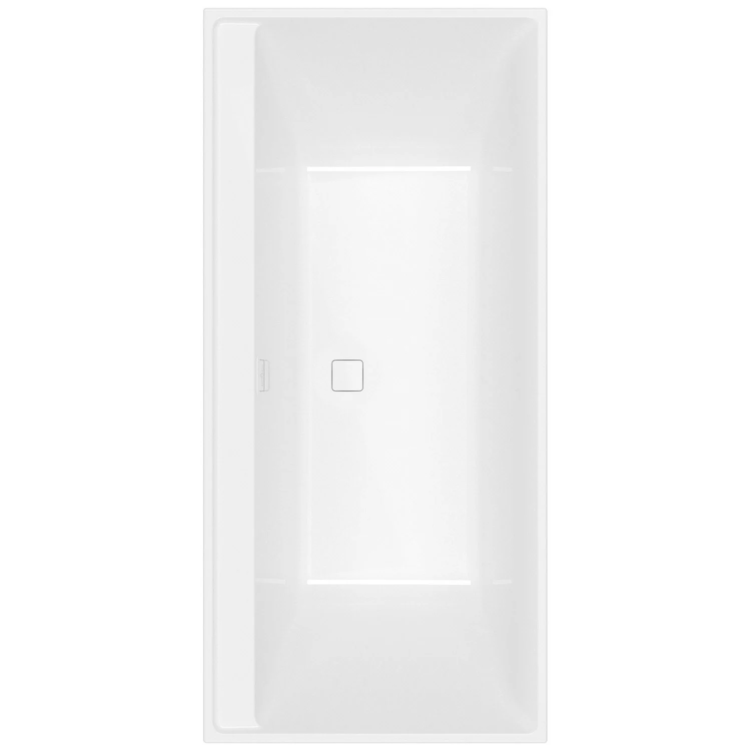 Biała wanna widok z góry, Villeroy & Boch