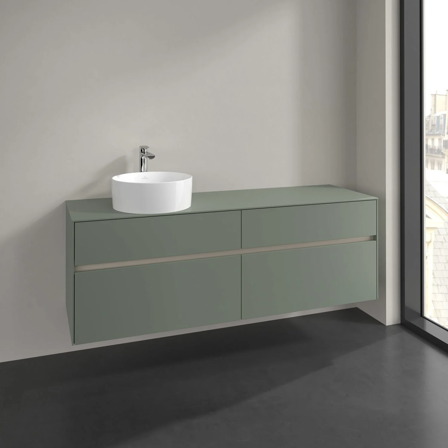 Villeroy & Boch Collaro Waschtischunterschrank 160 x 54,8 cm , mit 4 Auszügen