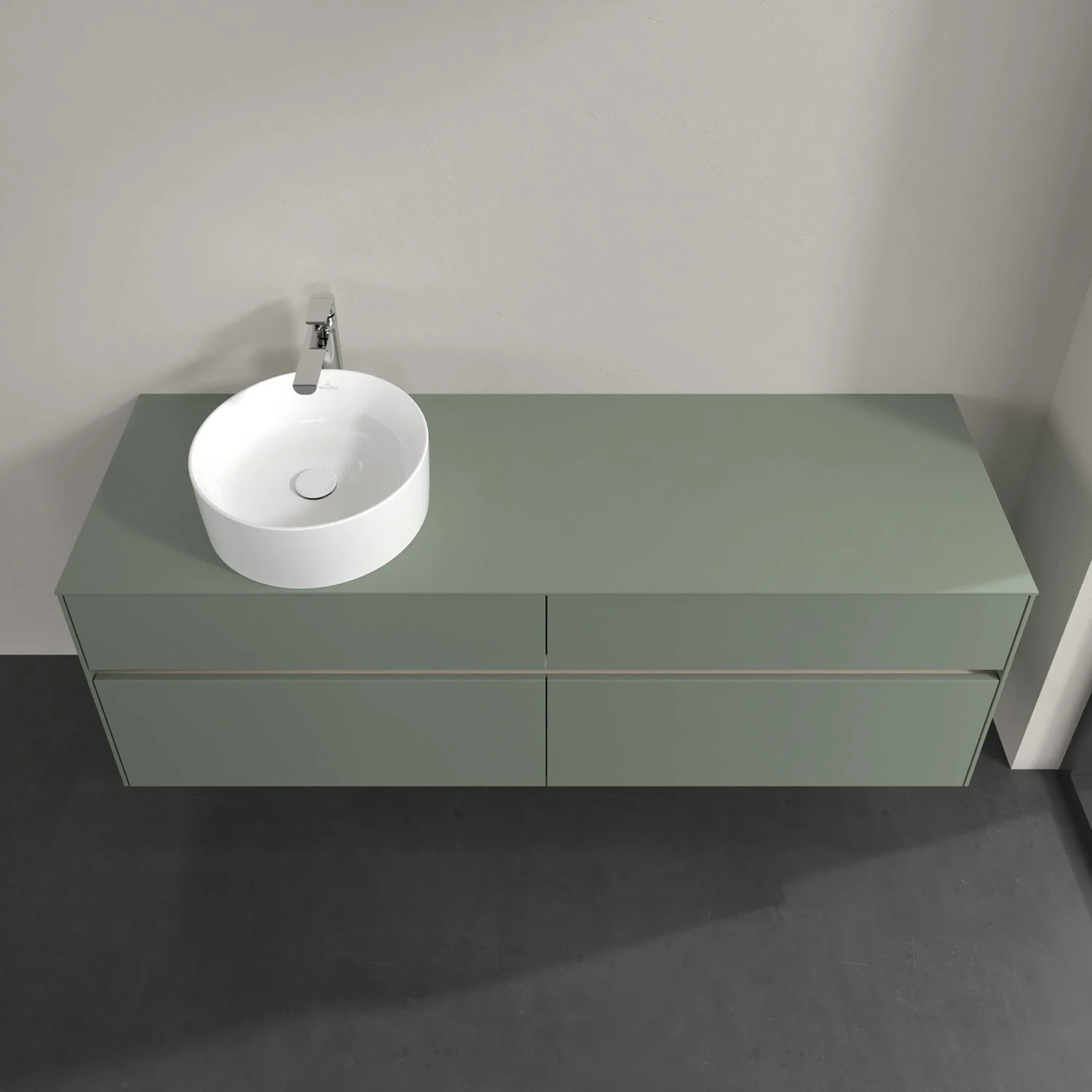 Villeroy & Boch Collaro Waschtischunterschrank 160 x 54,8 cm , mit 4 Auszügen Bild 4