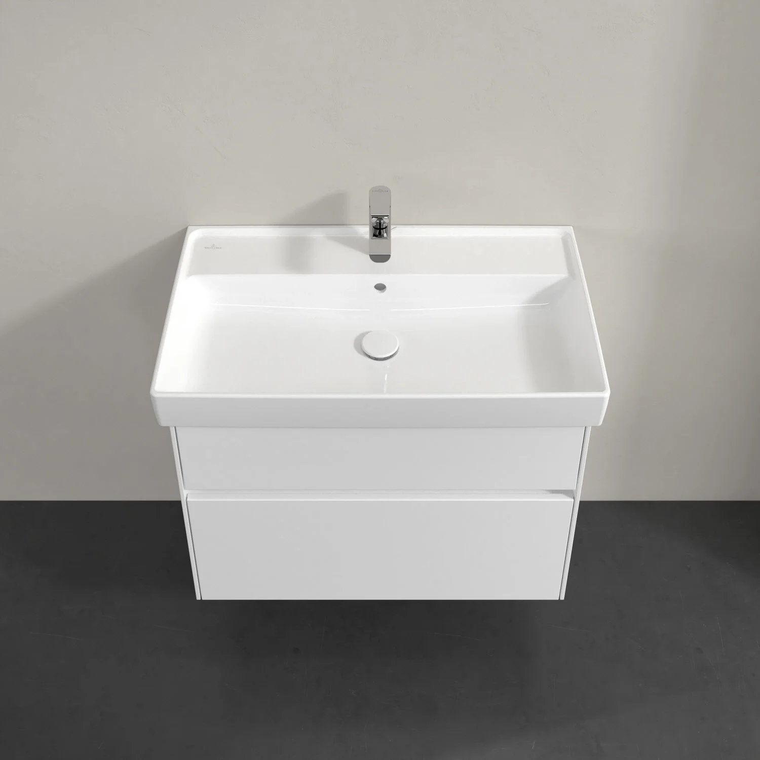 Villeroy & Boch Collaro Waschtischunterschrank 75,4 x 54,6 cm mit 2 Auszügen Bild 4