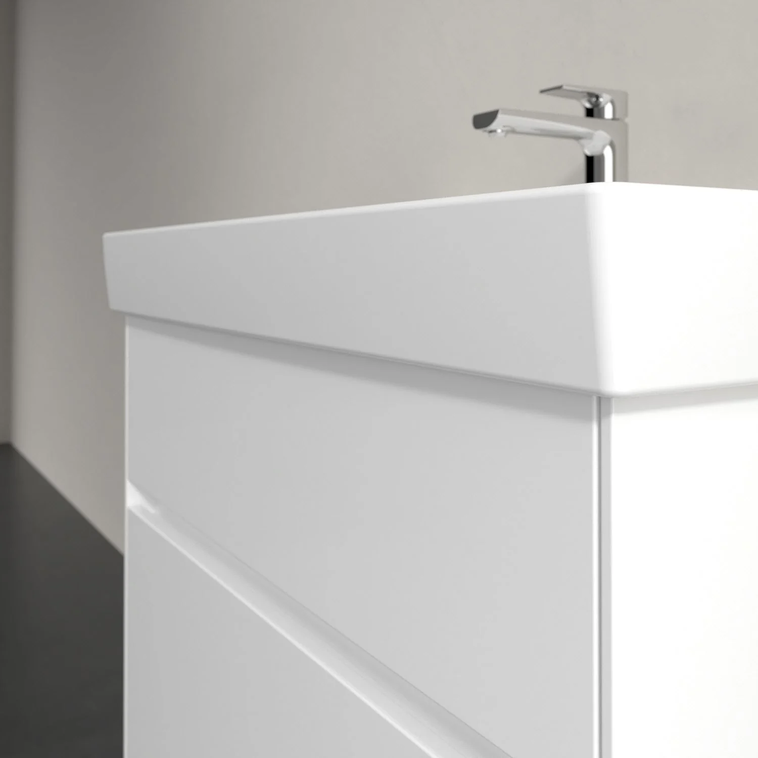 Villeroy & Boch Collaro Waschtischunterschrank 75,4 x 54,6 cm mit 2 Auszügen Bild 6