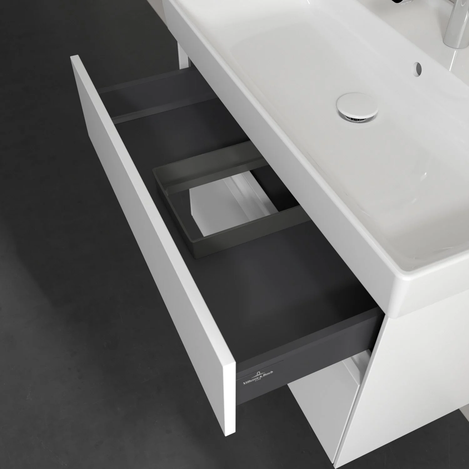 Villeroy & Boch Collaro Waschtischunterschrank 75,4 x 54,6 cm mit 2 Auszügen Bild 8