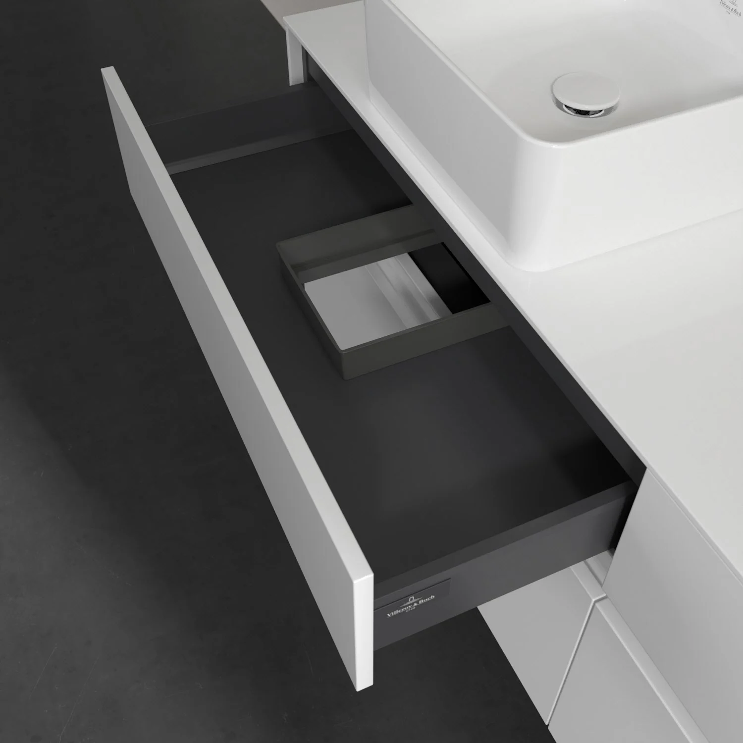 Villeroy & Boch Collaro Waschtischunterschrank 160 x 54,8 cm mit 4 Auszügen, für WT beidseitig Bild 8