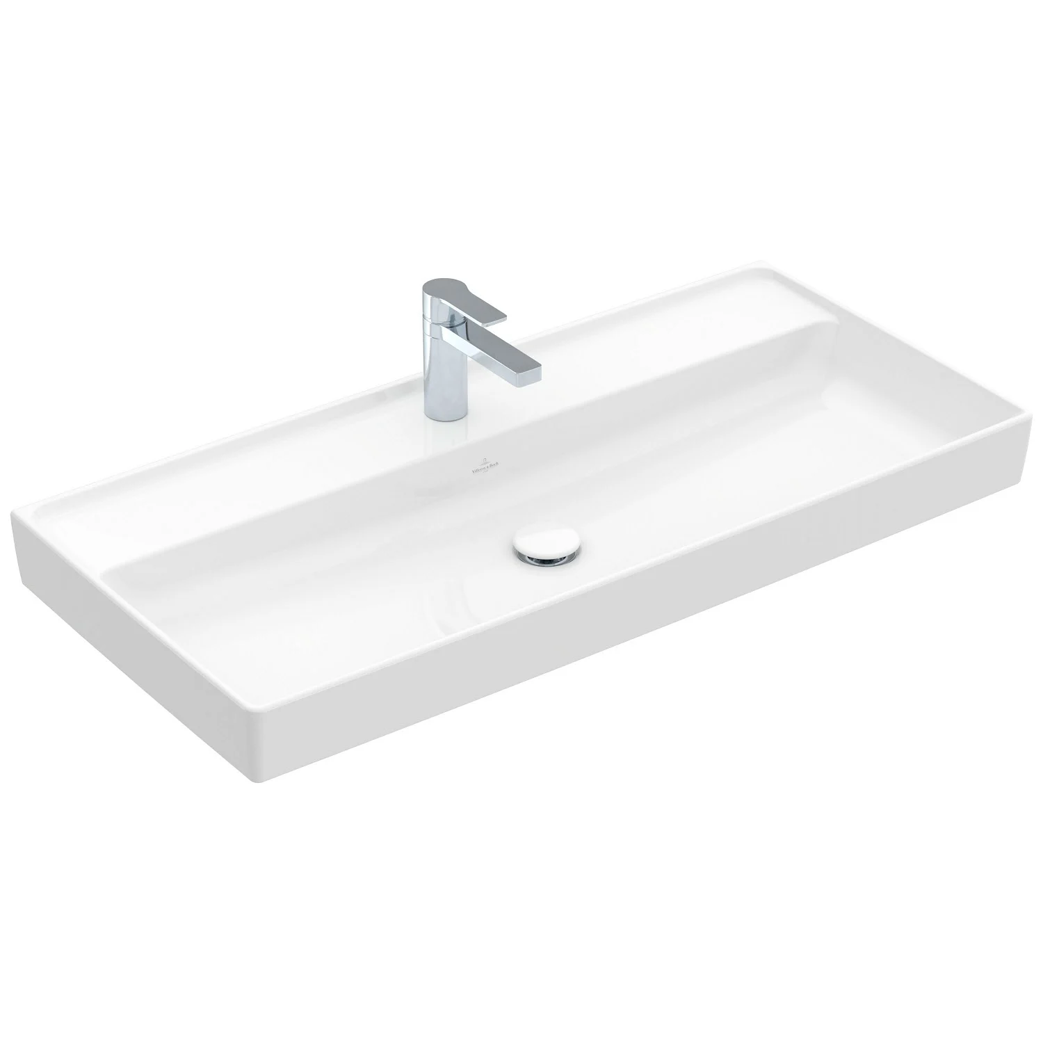 Villeroy & Boch Collaro Schrankwaschtisch 100 cm ohne Überlauf, 1 Hahnloch Bild 2