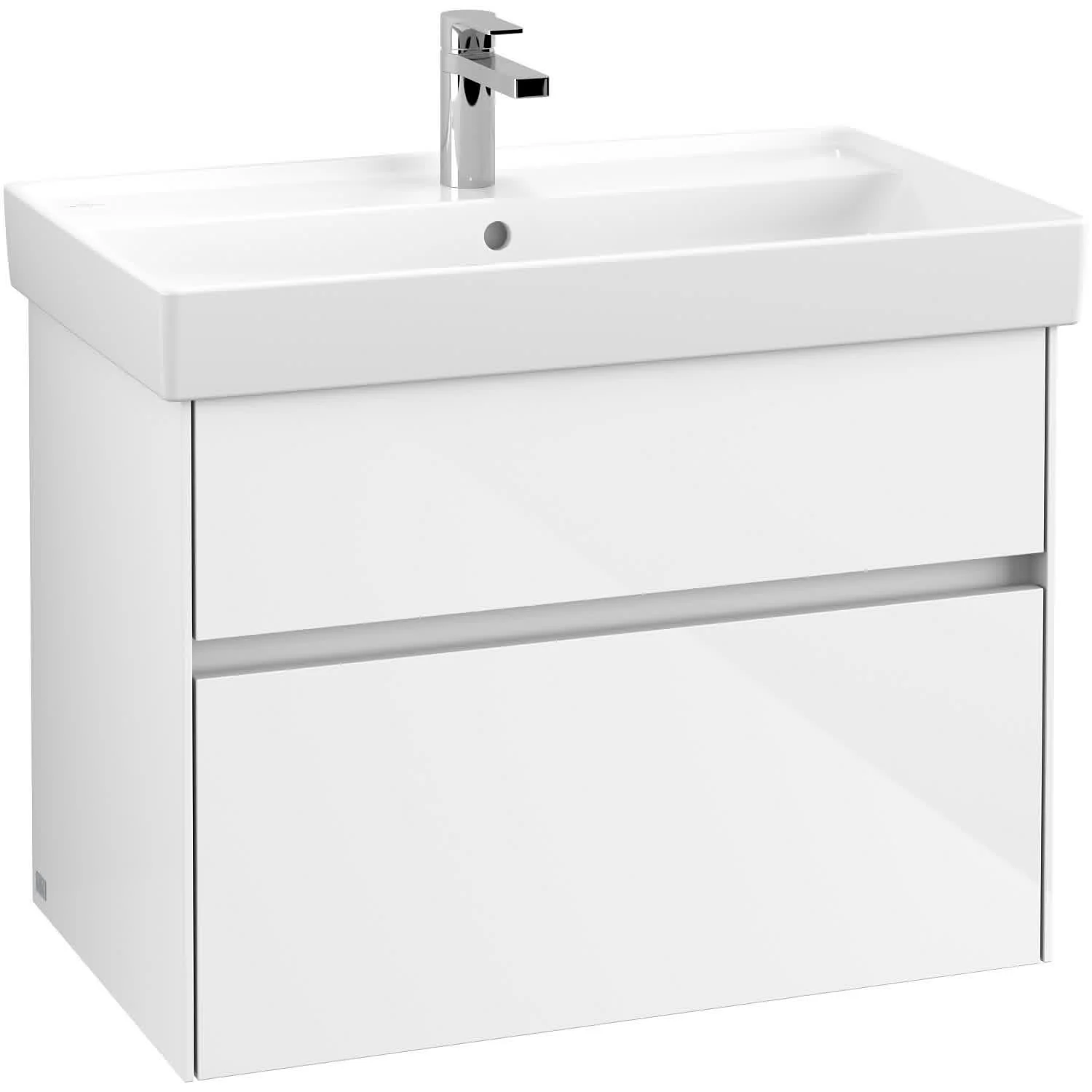 Villeroy & Boch Collaro Schrankwaschtisch 80 cm mit Überlauf, 1 Hahnloch Bild 4