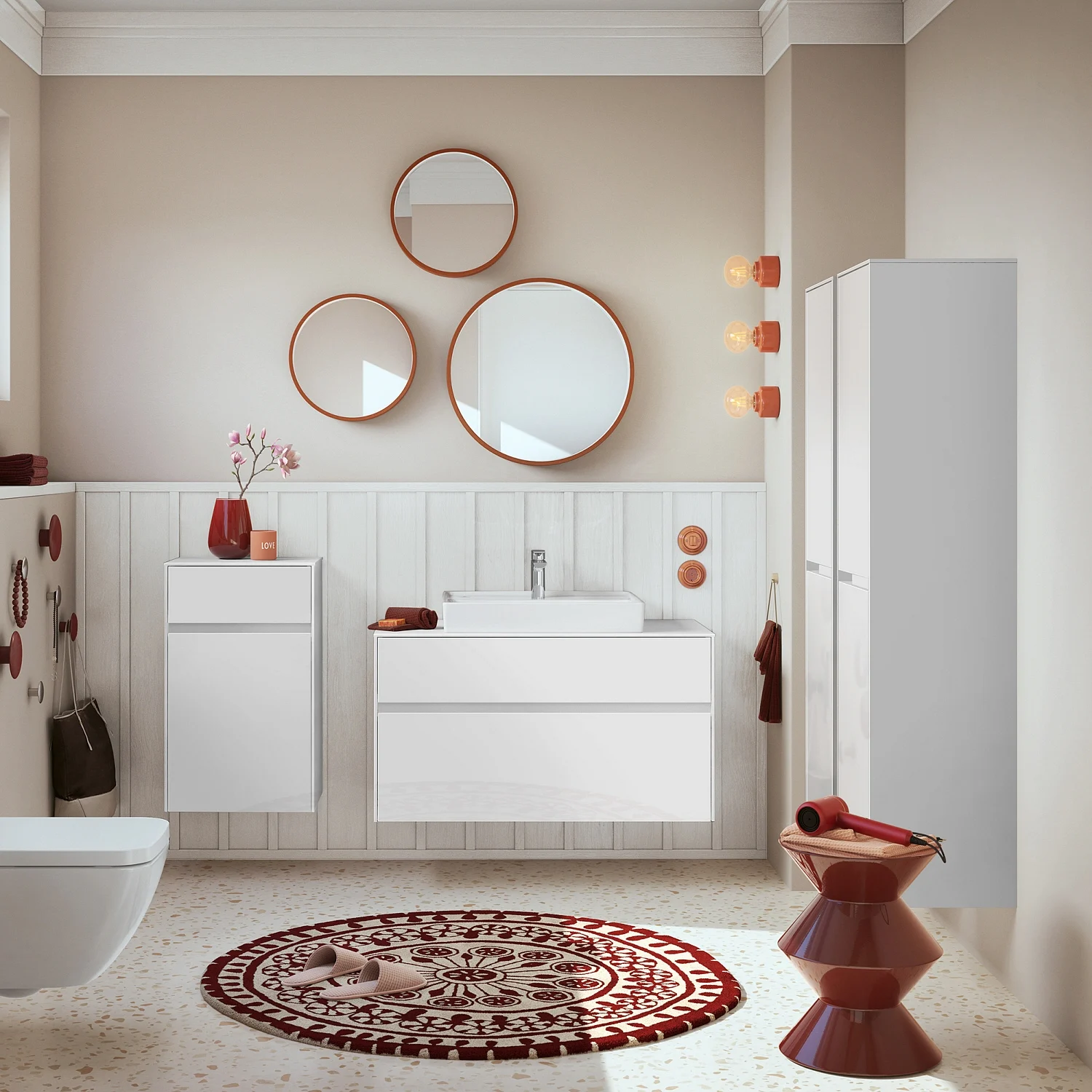Villeroy & Boch Collaro Schrankwaschtisch 60 cm, geschliffen, mit Überlauf, 1 Hahnloch Bild 7