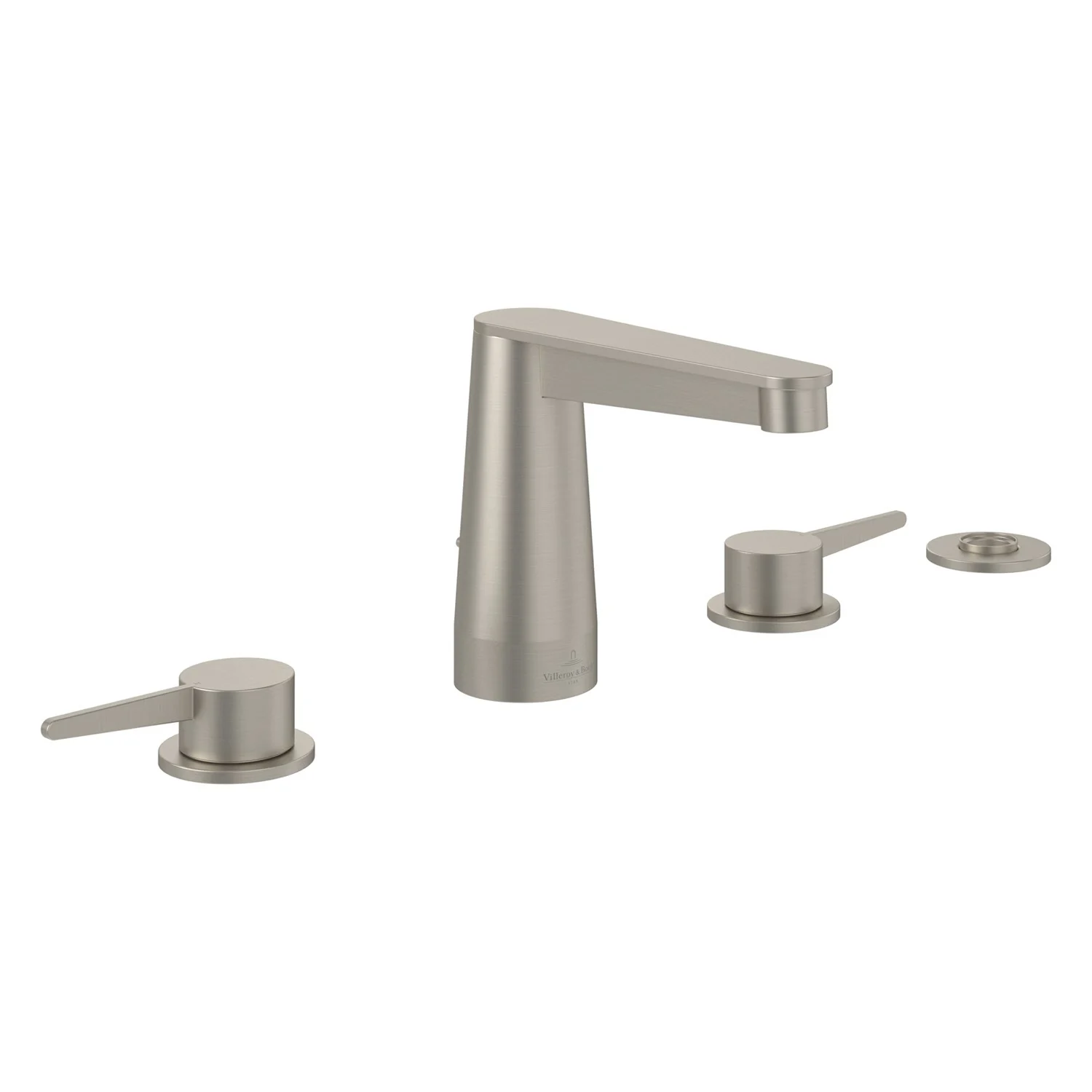 Niklowana bateria z trzema elementami, Villeroy & Boch