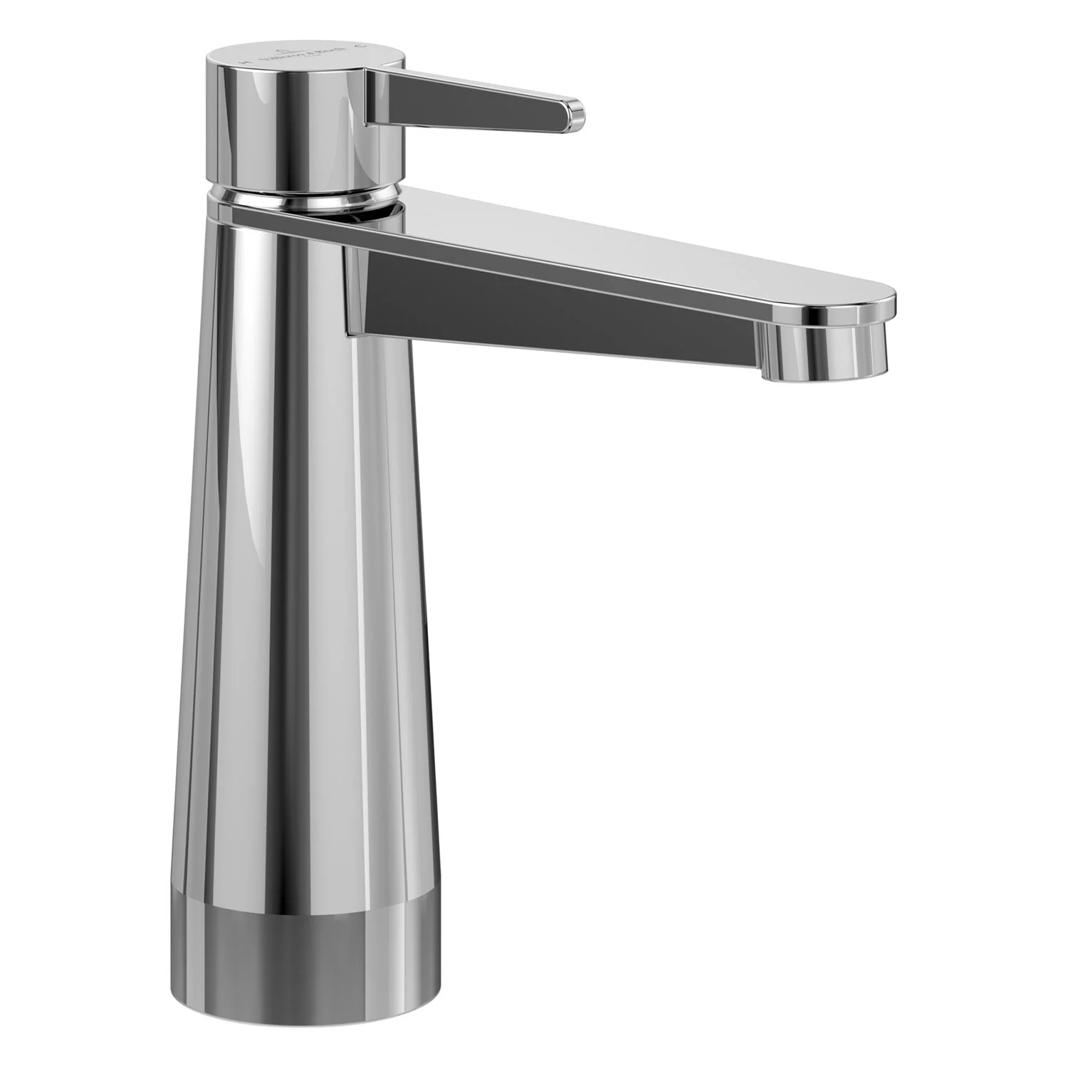 Chromowana bateria w widoku z boku, Villeroy & Boch