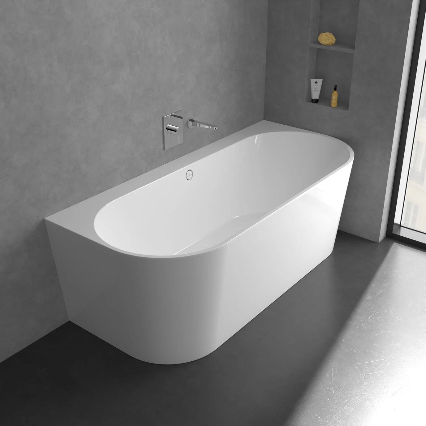 Villeroy & Boch Conum Badewannenauslauf für Wandmontage Bild 9