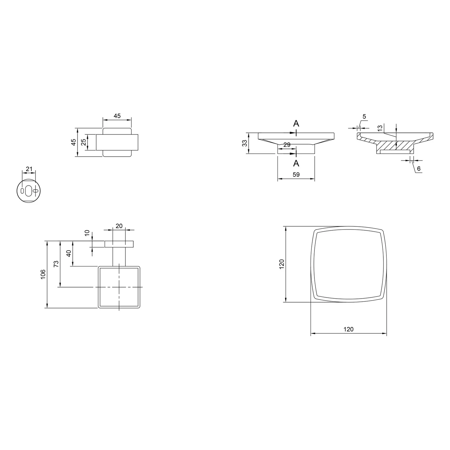 Villeroy & Boch Elements - Striking Seifenschale Bild 2
