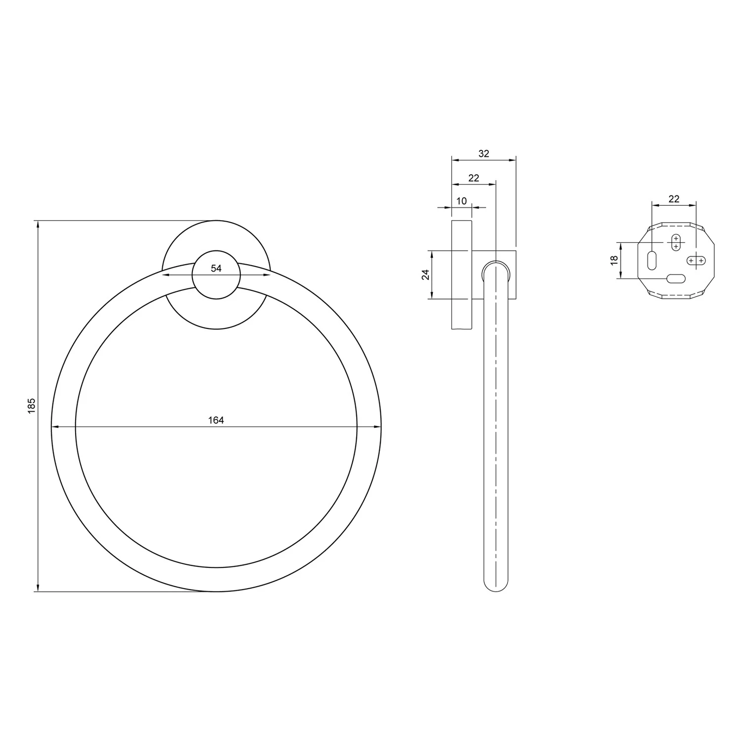 Villeroy & Boch Elements - Tender Handtuchring Bild 2