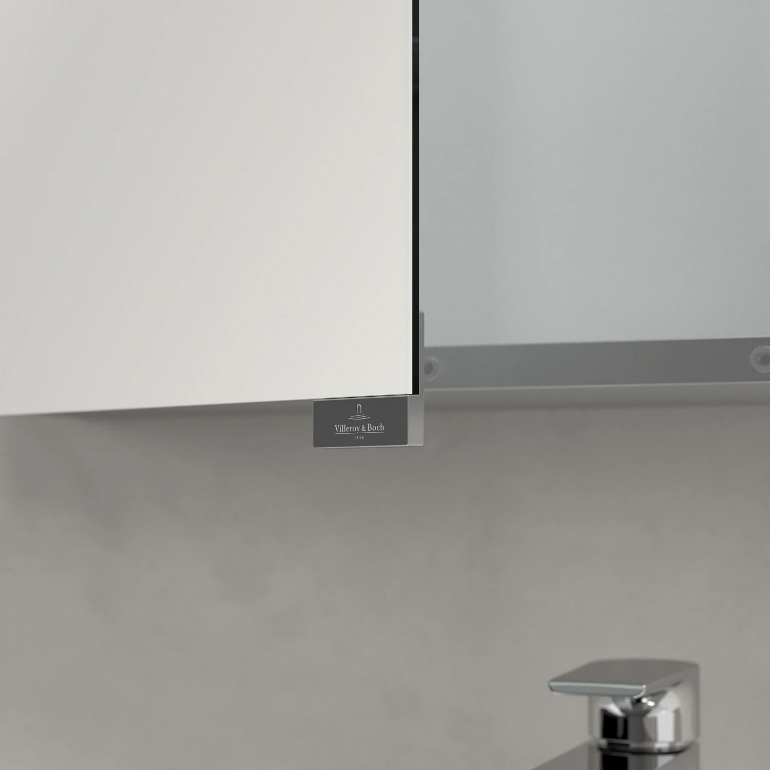Villeroy & Boch Finero Vorbau-Spiegelschrank mit Beleuchtung 60,7 x 75,8 cm Bild 4