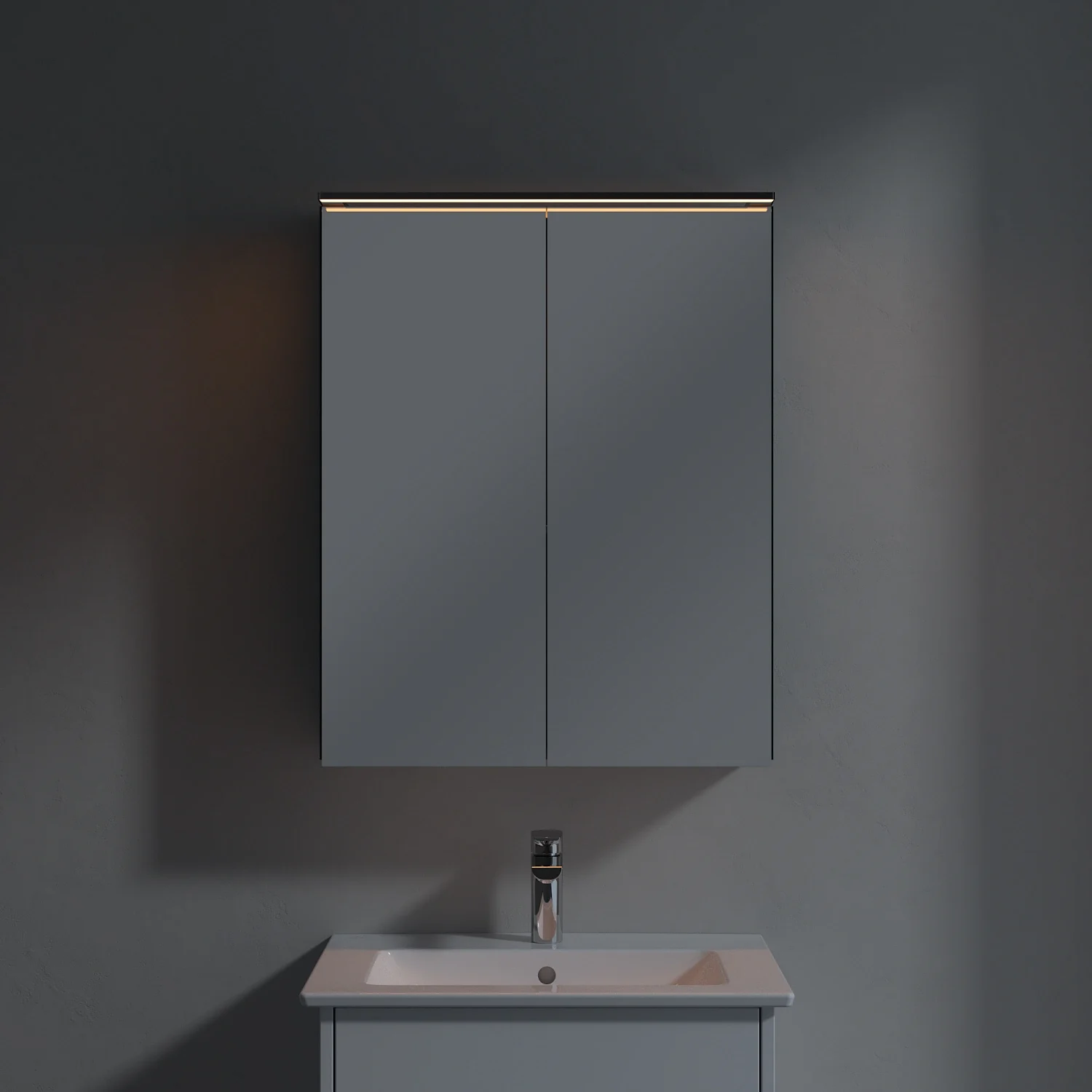 Villeroy & Boch Finero Vorbau-Spiegelschrank mit Beleuchtung 60,7 x 75,8 cm Bild 7